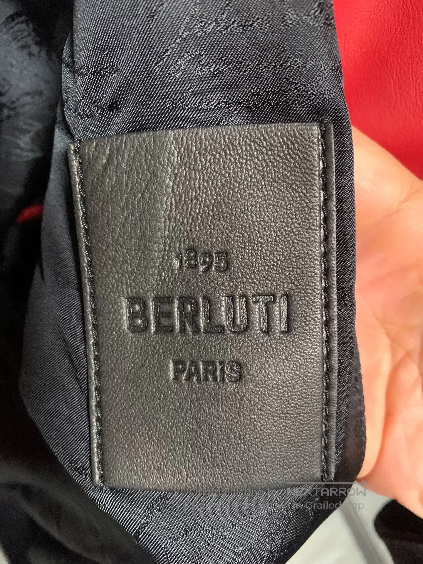 Berluti berluti red leather bomber jacket size 46. Size US L / EU 52-54 / 3 - 7 Thumbnail
