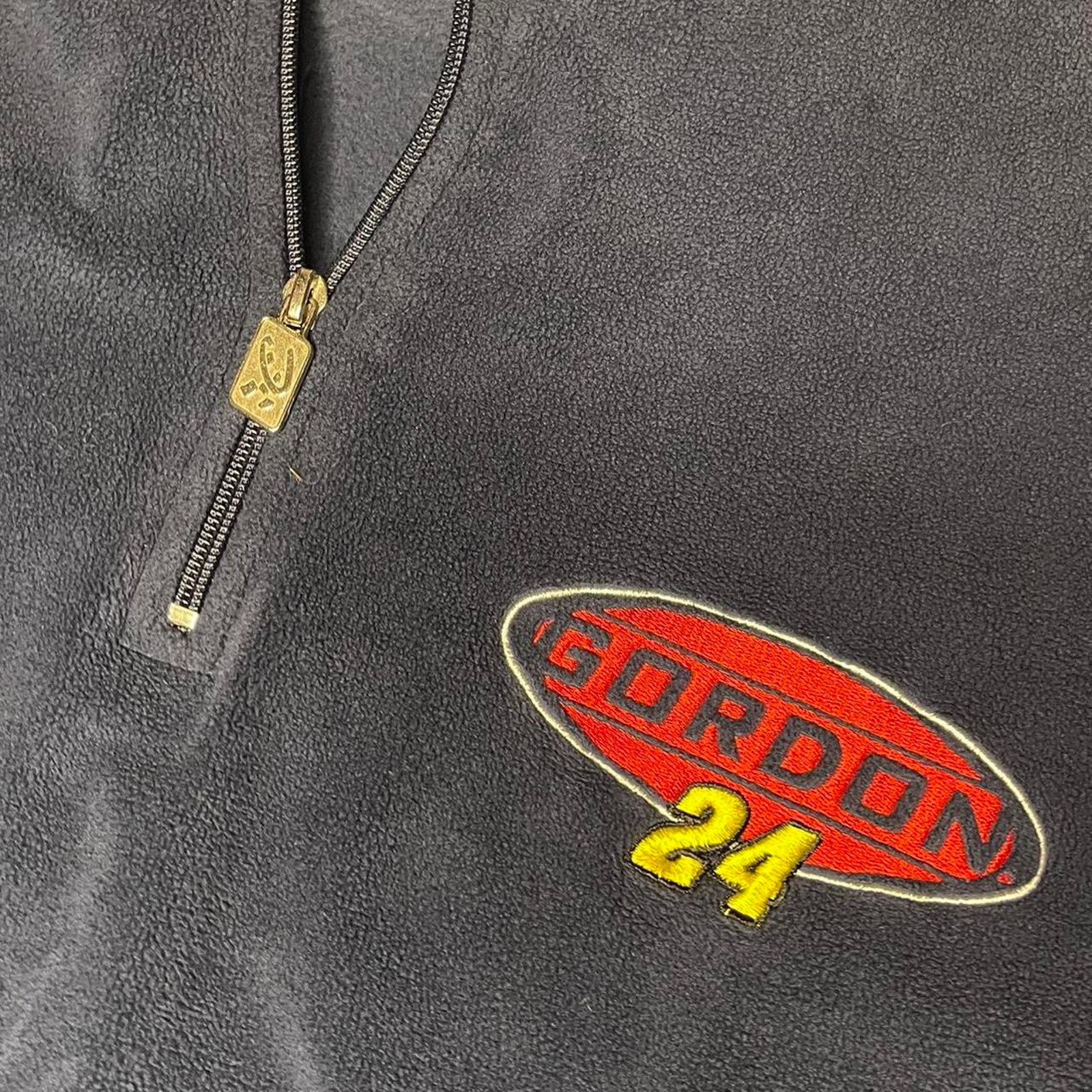Chase Authentics Vintage Y2K Jeff Gordan Nascar Fleece Pullover Jacket Size US XL / EU 56 / 4 - 2 Thumbnail