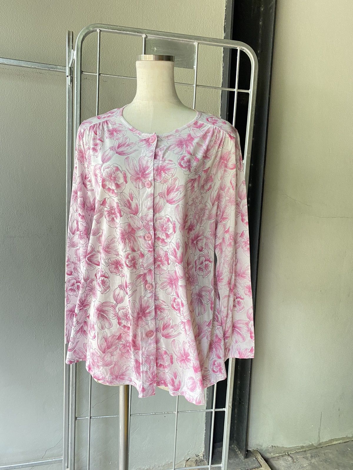 Lanvin Lanvin flowers print blouse Size M / US 6-8 / IT 42-44 - 13 Thumbnail
