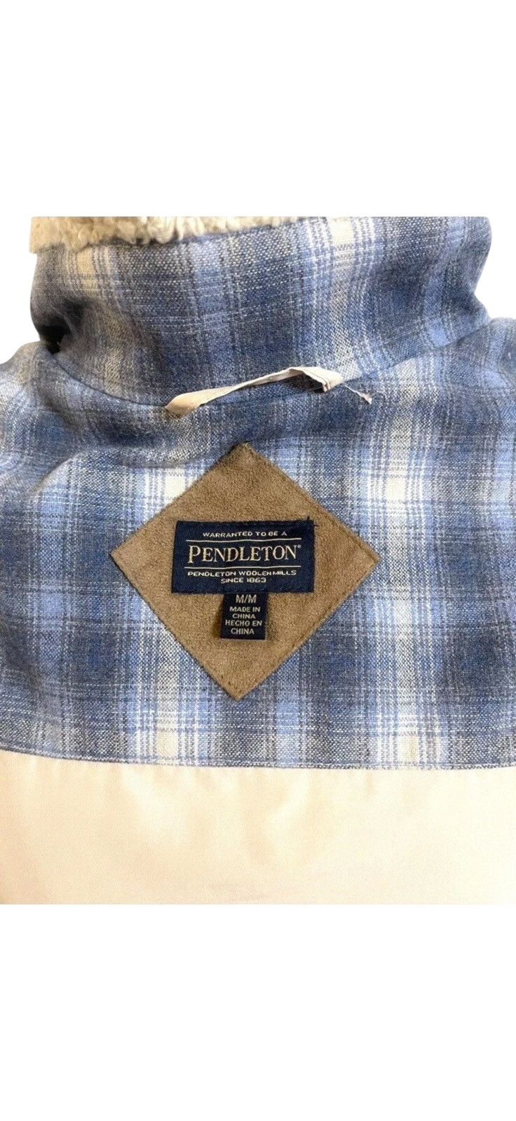 Pendleton Pendleton Women’s Wool Blend Jacket Size M Beige Size M / US 6-8 / IT 42-44 - 7 Thumbnail