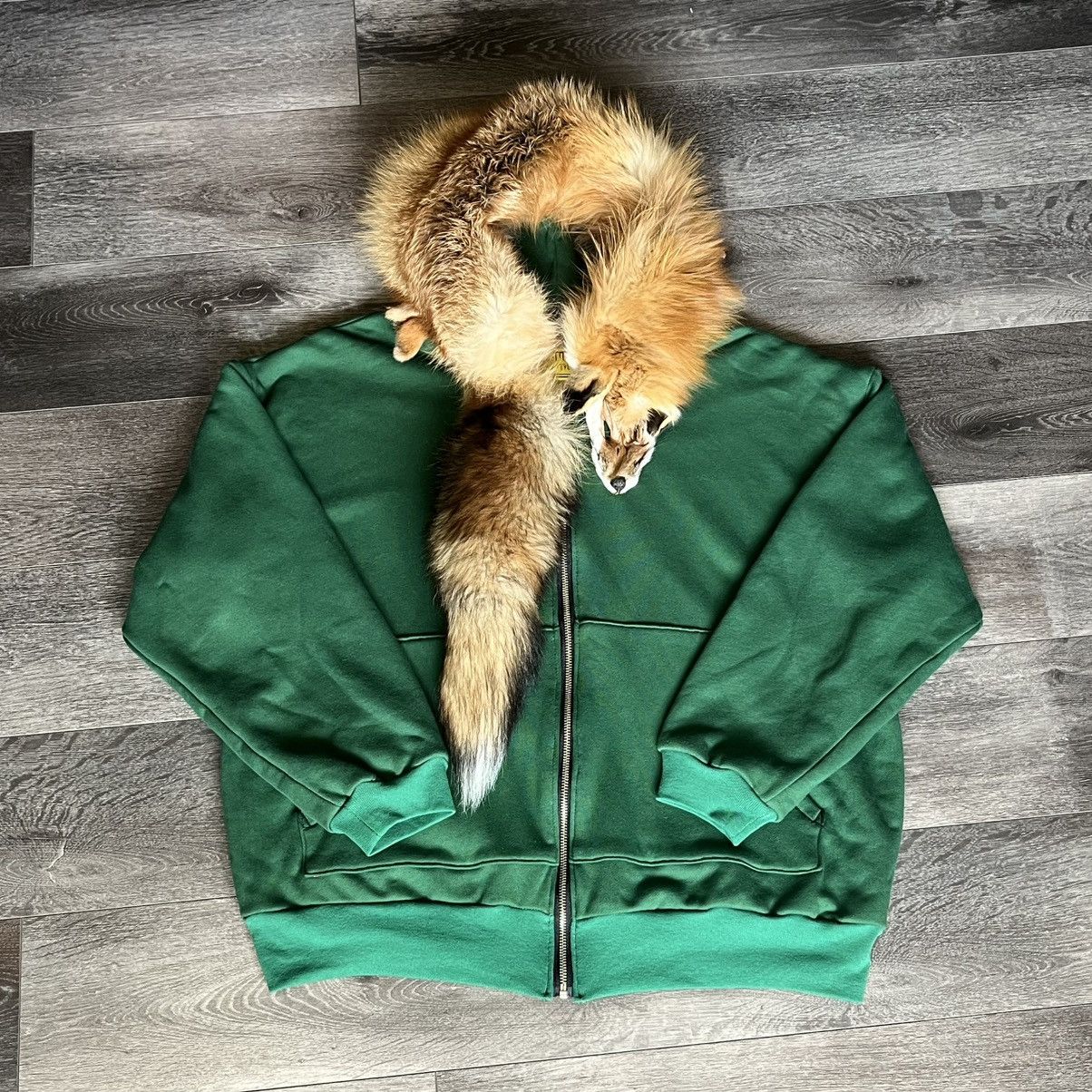 Kentucky Boy Tyler Kentucky Boy Tyler Fox Pelt Fur Thermal Lined Zip Up Hoodie Size US L / EU 52-54 / 3 - 1 Thumbnail