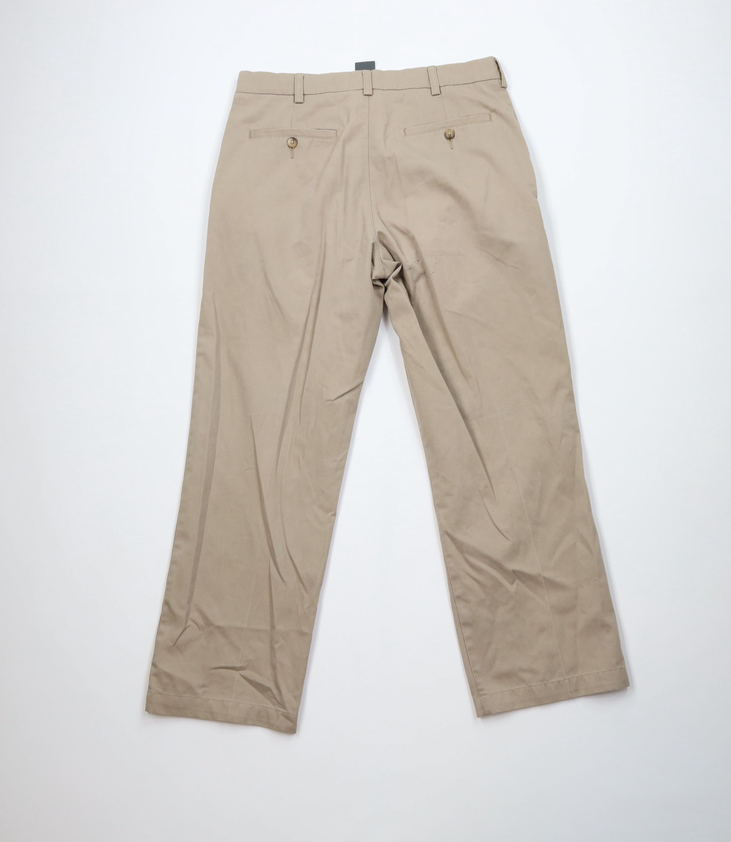 Vintage Vintage 90s Y2K Streetwear Wide Leg Chino Pants Beige Size US 32 / EU 48 - 11 Thumbnail