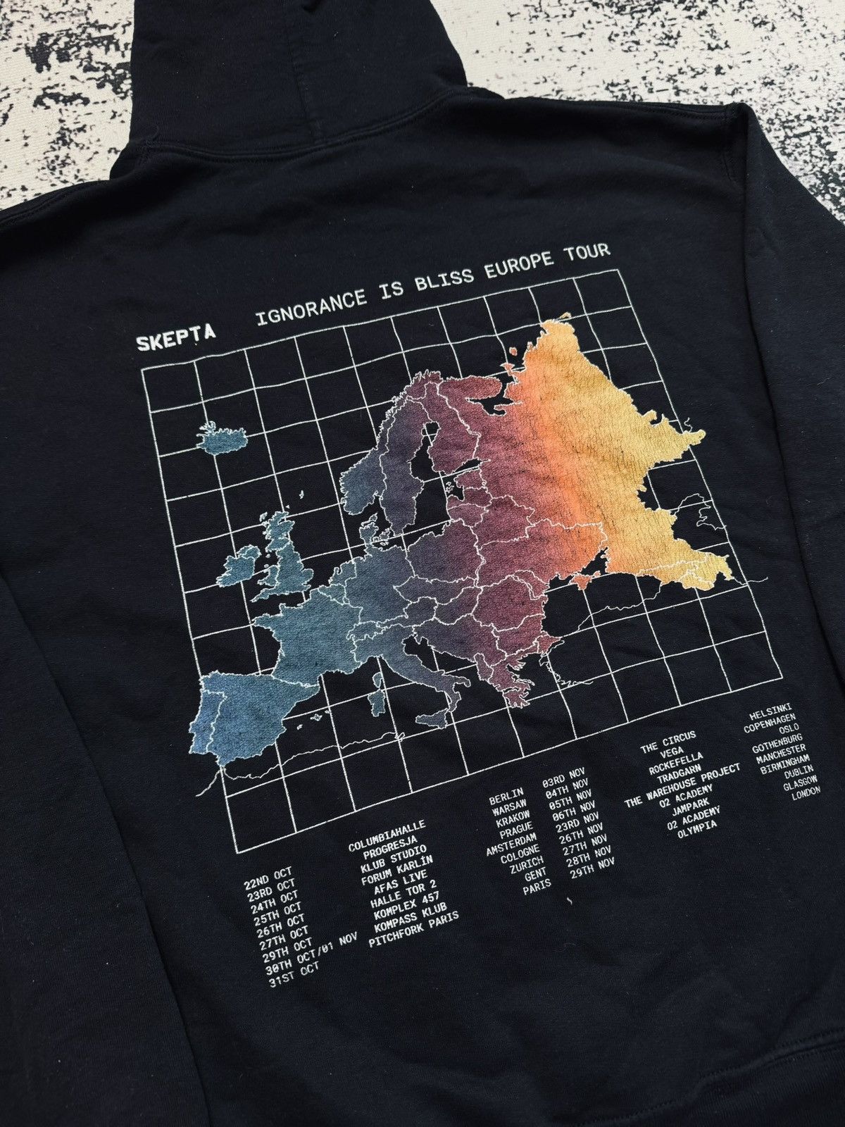 Skepta Skepta made in usa Hoodie Europe Tour black colorful M Size US M / EU 48-50 / 2 - 4 Thumbnail