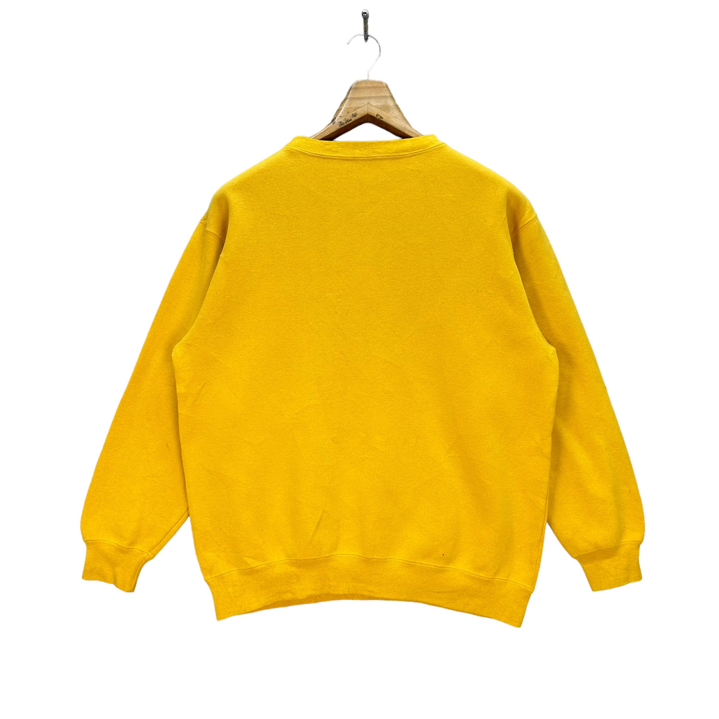 Disney WINNIE THE POOH YELLOW SWEATSHIRTS #8473-010 Size US M / EU 48-50 / 2 - 7 Thumbnail