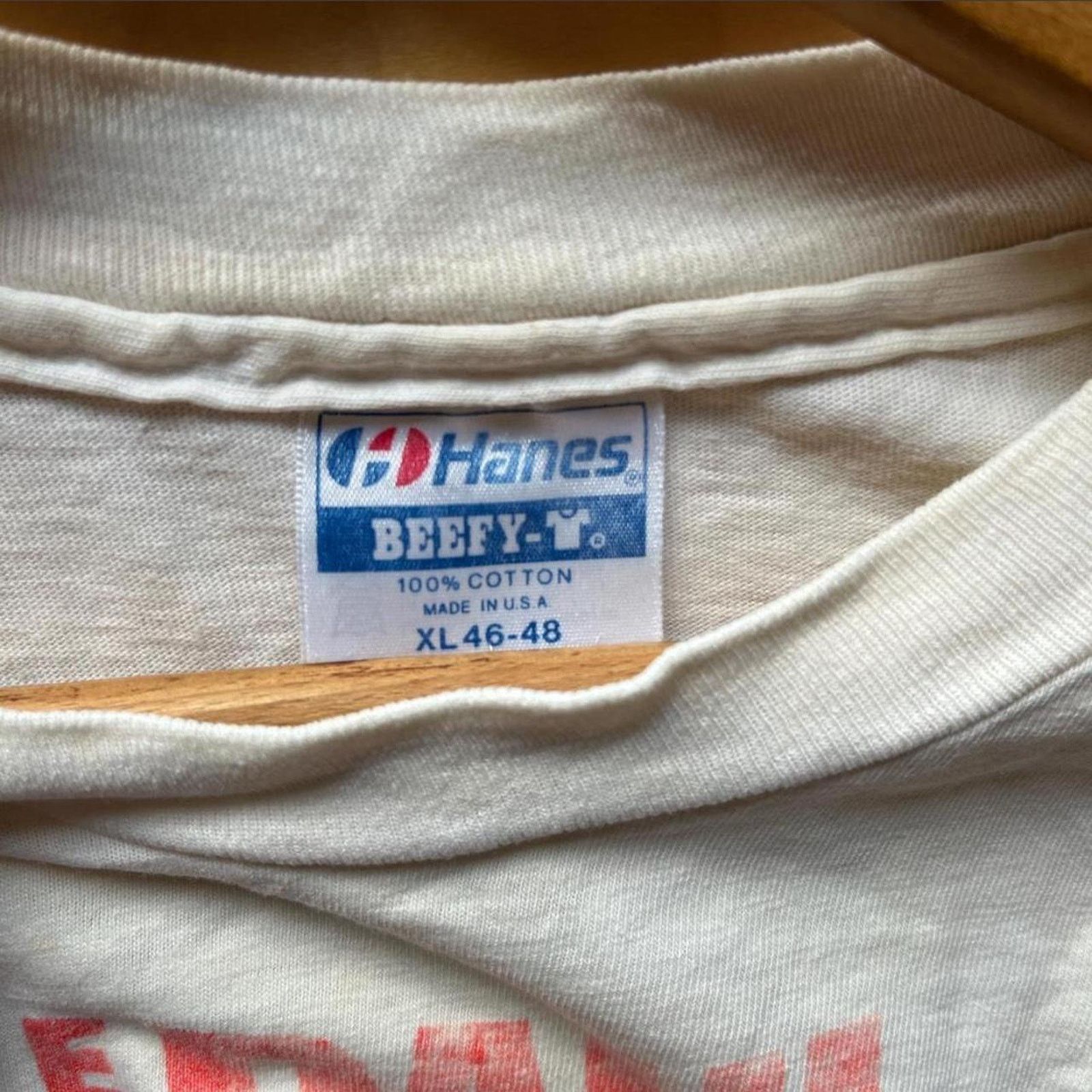 Hanes 1989 Paul Mccartney Tour Tshirt Size US XL / EU 56 / 4 - 4 Thumbnail