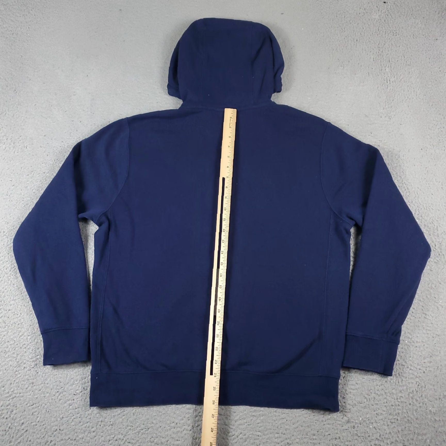 Nike VINTAGE Nike Hoodie Pullover Mens Medium Blue Logo Sweatshirt Athletic Sportswear Size US M / EU 48-50 / 2 - 7 Thumbnail