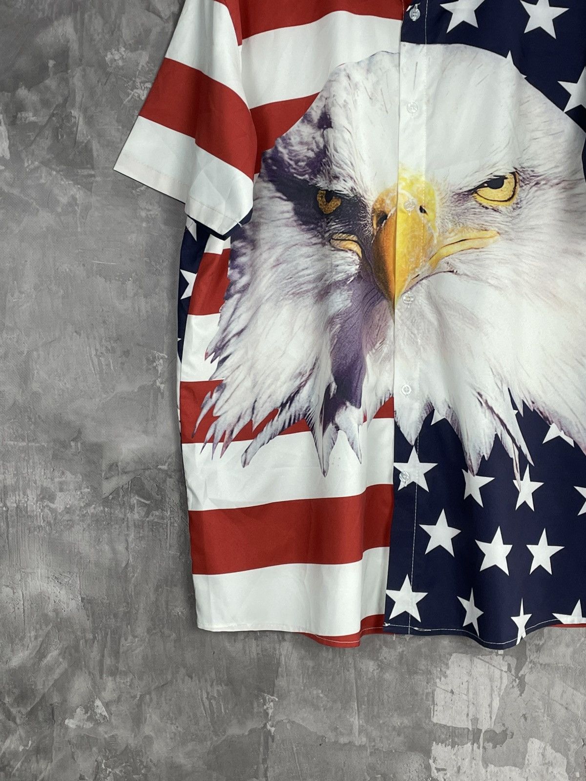 Designer × Vintage The Most American Shirt EVER MADE - Polo Button Up Size US XL / EU 56 / 4 - 5 Thumbnail