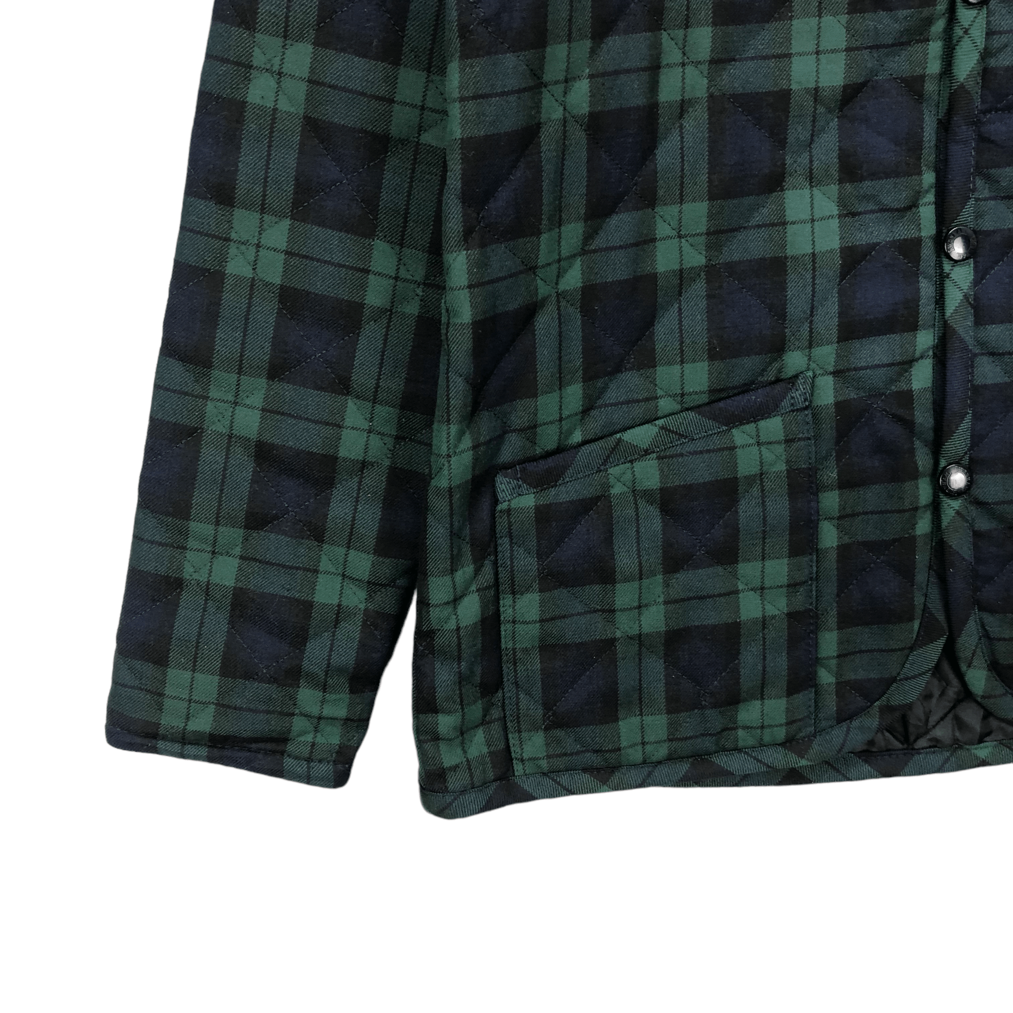 Lavenham LAVENHAM SUFFOLK GREEN CHECKED QUILTED JACKET #5314-183 Size US XS / EU 42 / 0 - 4 Thumbnail
