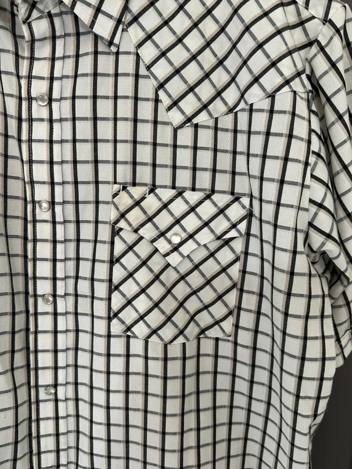 Plain Gravy PLAINS Western Shirt L | Black Plaid | Cowboy Style Size US L / EU 52-54 / 3 - 4 Thumbnail