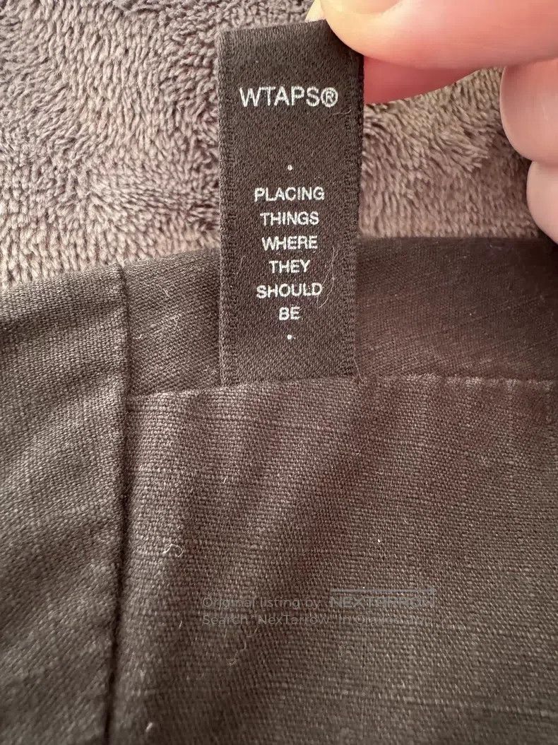 Wtaps Wtaps Diagonal four-pocket jacket Size US S / EU 44-46 / 1 - 4 Thumbnail