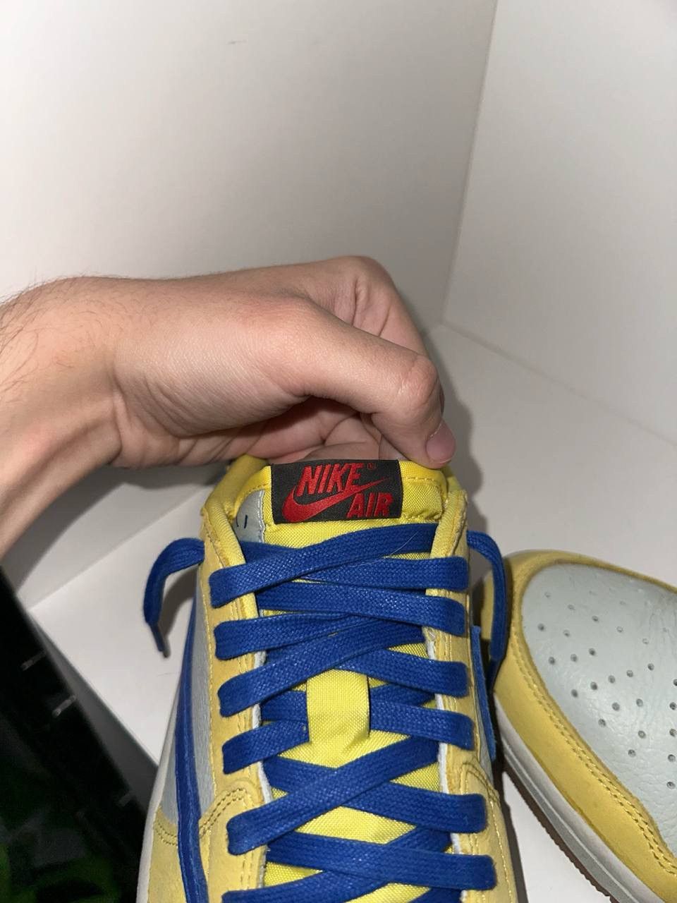 Nike × Travis Scott Nike Air Jordan 1 Low Retro X Travis Scott Canary Size US 11.5 / EU 44-45 - 11 Thumbnail