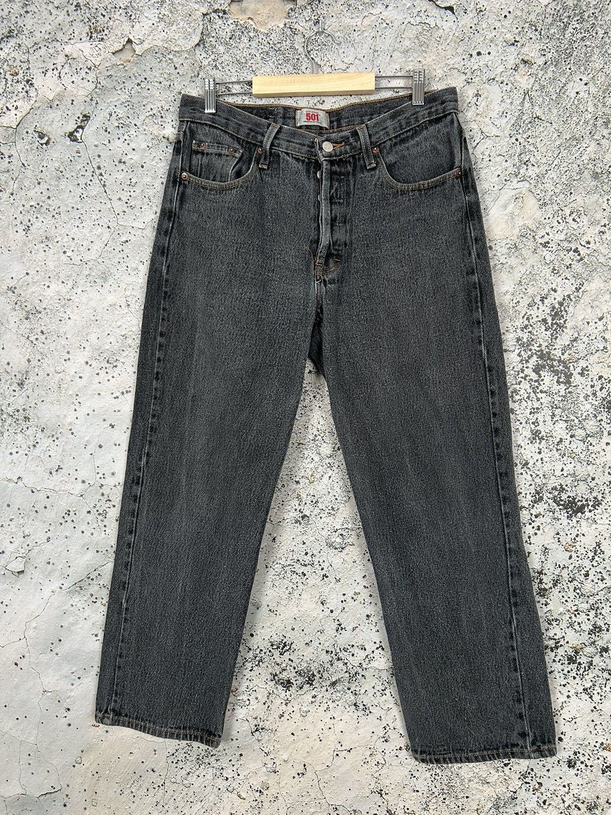 Levis 501 Made in USA Vintage Denim Pants 90s Rare Hype Denim 