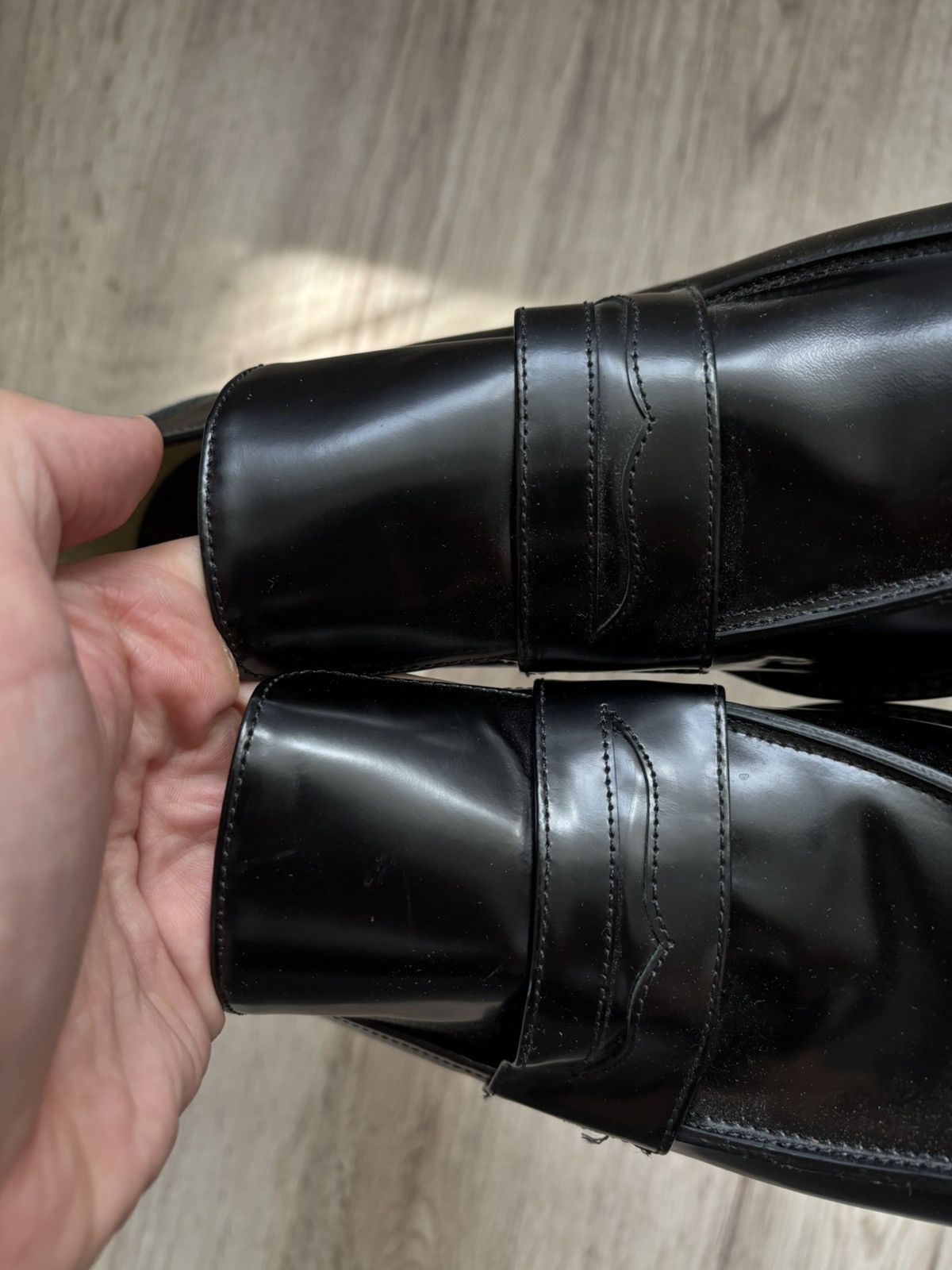 Other OSOI Black Derrick Loafers - Size 40, Minimalist Leather Size US 10 / IT 40 - 6 Thumbnail