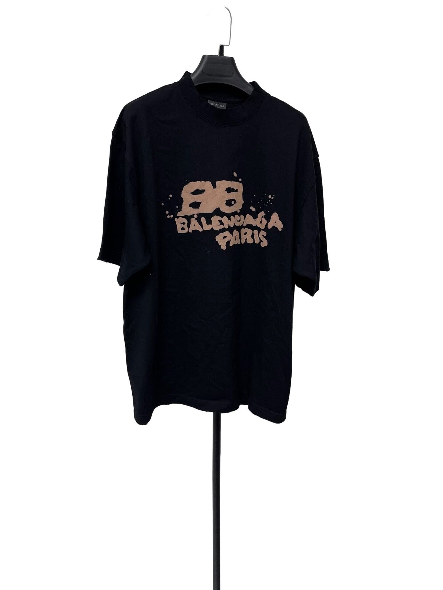 Balenciaga Balenciaga Hand Drawn BB Logo T-Shirt S Size S / US 4 / IT 40 - 1 Thumbnail