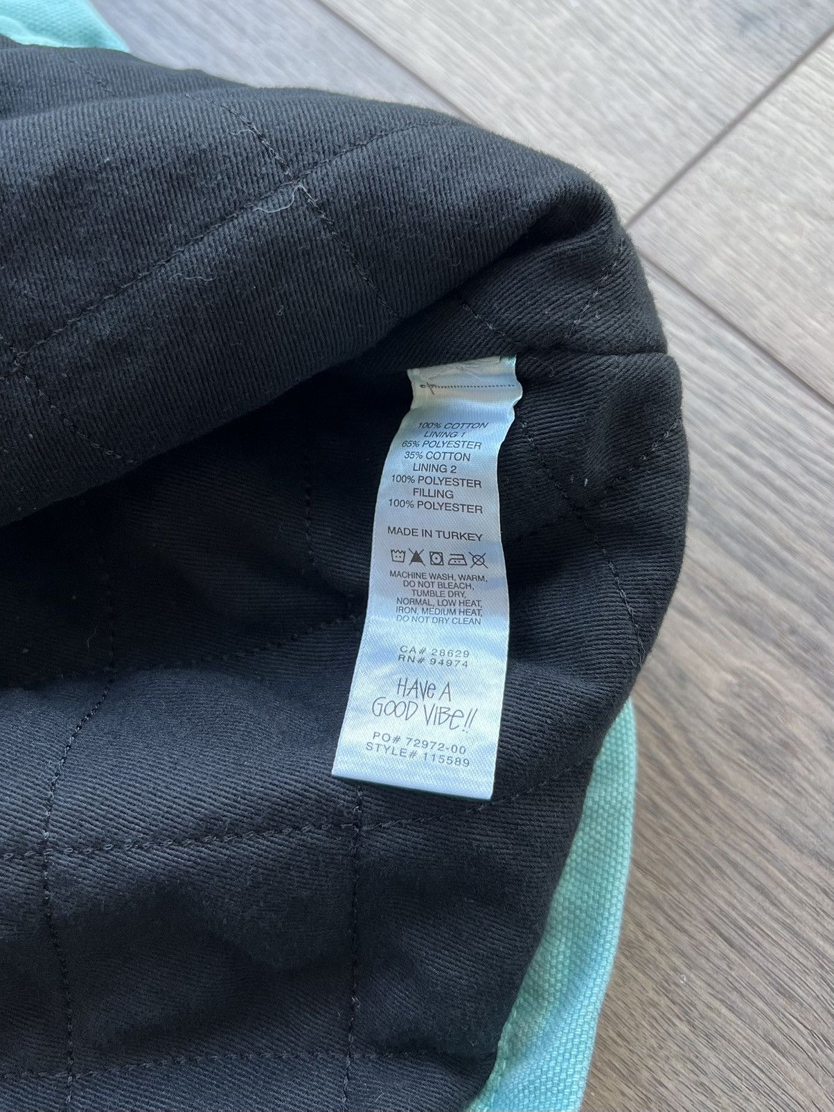 Stussy Stussy Washed Canvas Work Jacket Light Blue XL Size US XL / EU 56 / 4 - 9 Thumbnail