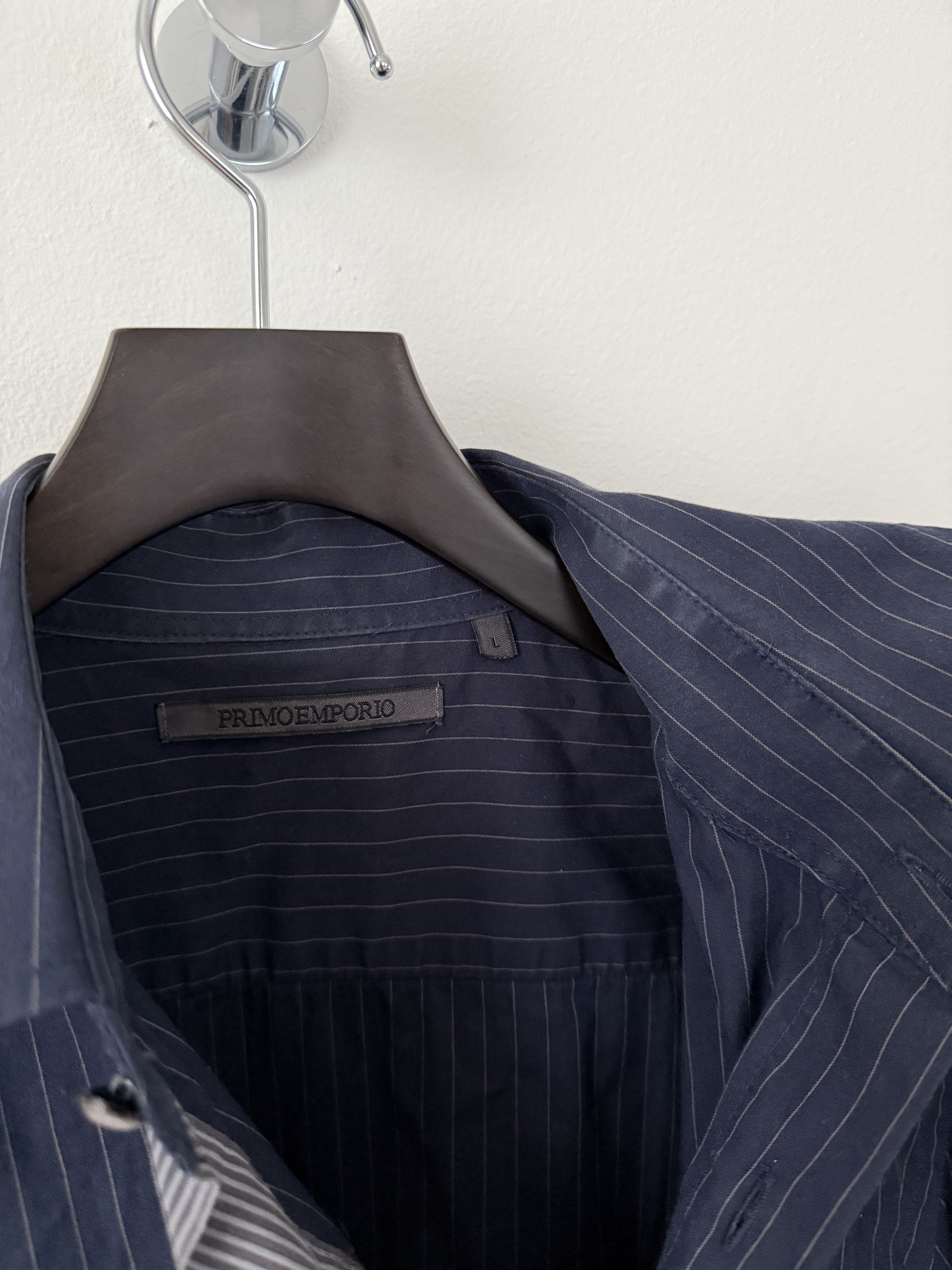 Other Primo Emporio Striped Button Up Shirt Size US L / EU 52-54 / 3 - 8 Thumbnail