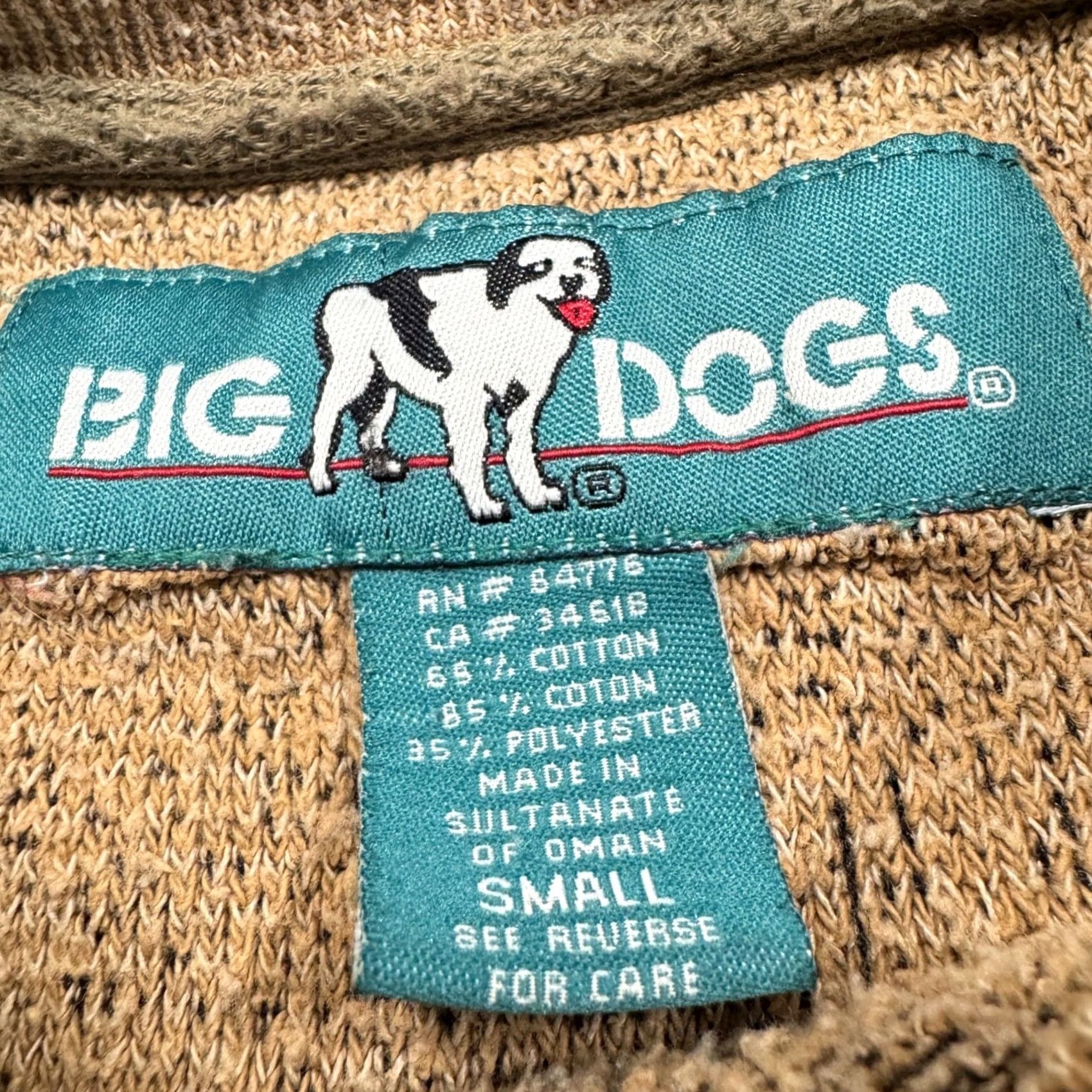 Big Dogs Big Dogs Sweater Pullover Men's Small Cotton Blend Embroidered Beige Casual Distressed Pre-owned S Mens Beige Size US S / EU 44-46 / 1 - 4 Thumbnail