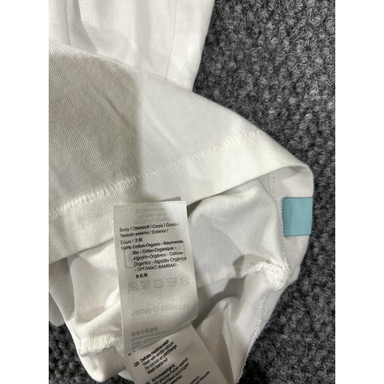 Scotch & Soda Scotch & Soda Shirt Mens Large White Summer Graphic Organic Cotton Crewneck Tee Size US L / EU 52-54 / 3 - 6 Thumbnail