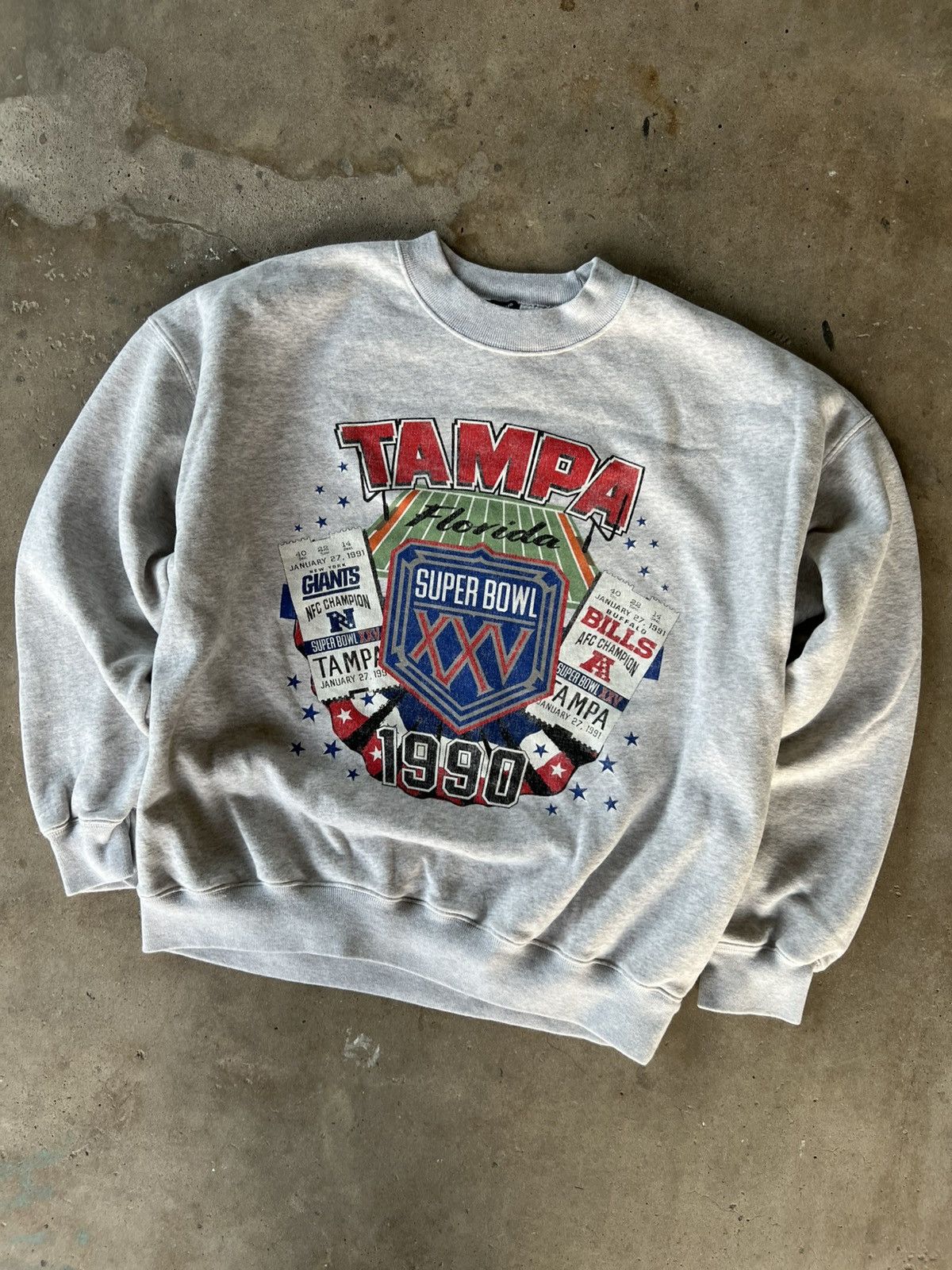 Abercrombie & Fitch Abercrombie Vintage Style Grey Essential Sweatshirt Crewneck Size US L / EU 52-54 / 3 - 2 Thumbnail