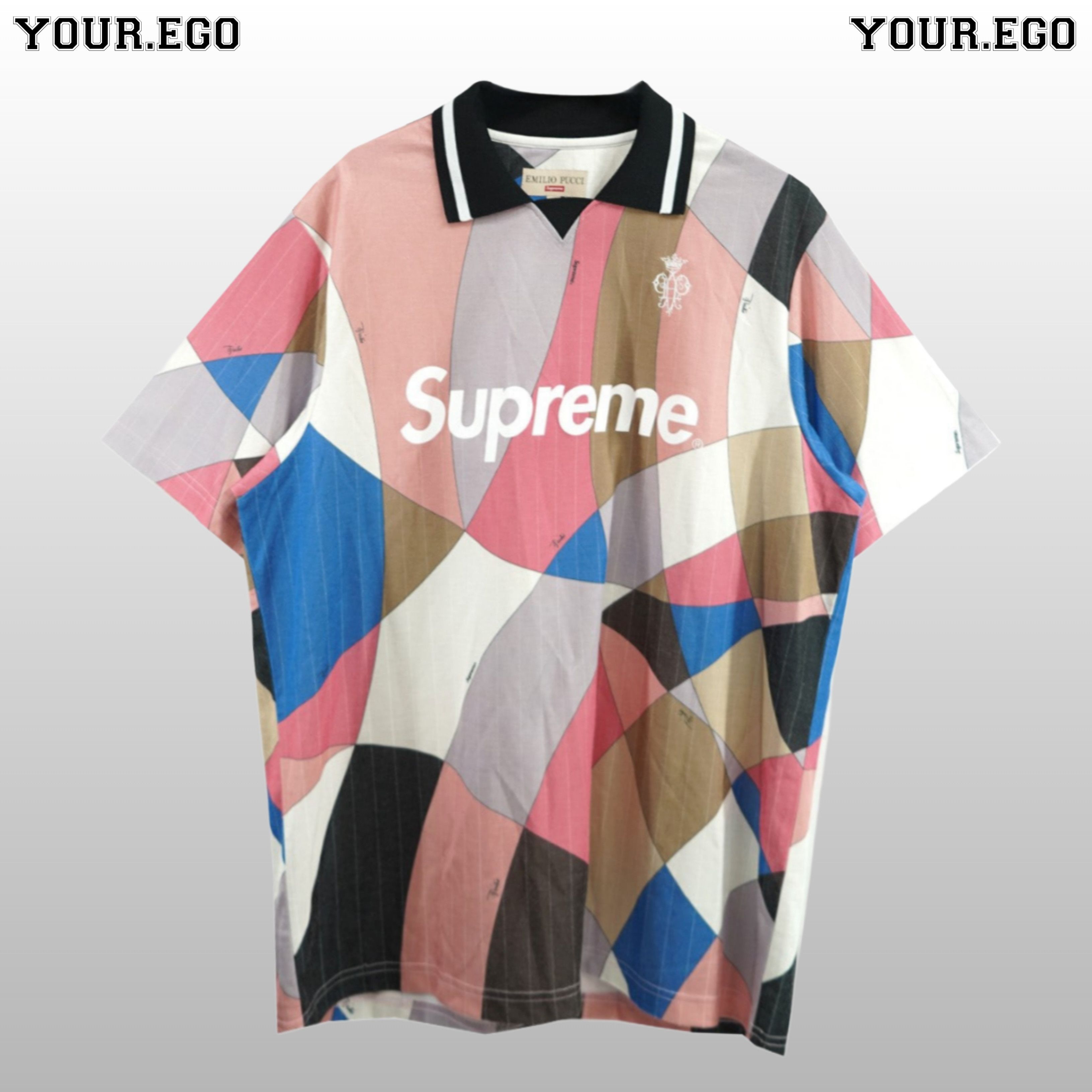 Supreme Supreme Emilio Pucci Soccer Jersey SS21 Size US M / EU 48-50 / 2 - 1 Thumbnail