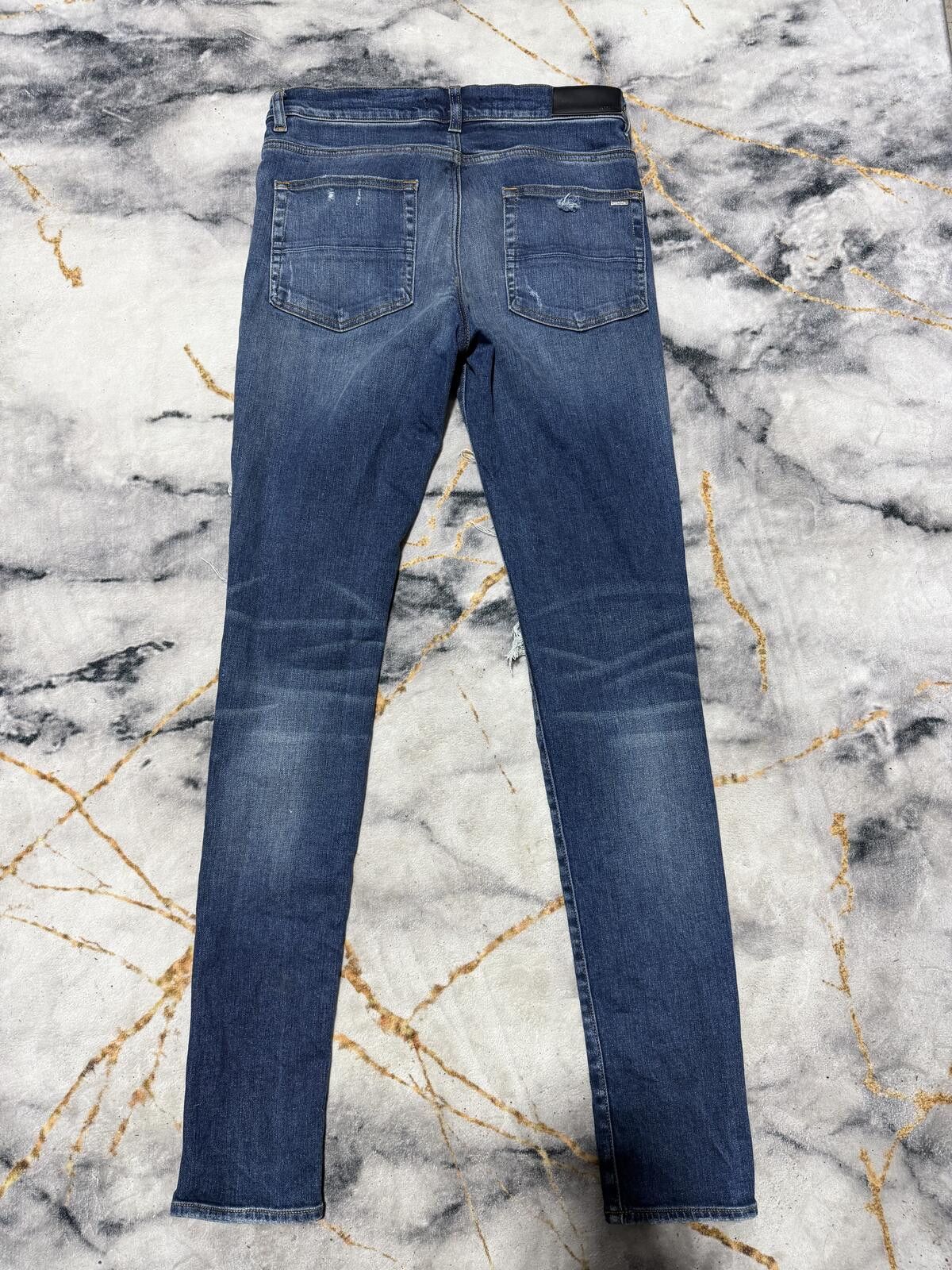 Amiri Amiri Blue Plaid Thrasher - Sz 32 Size US 32 / EU 48 - 2 Thumbnail