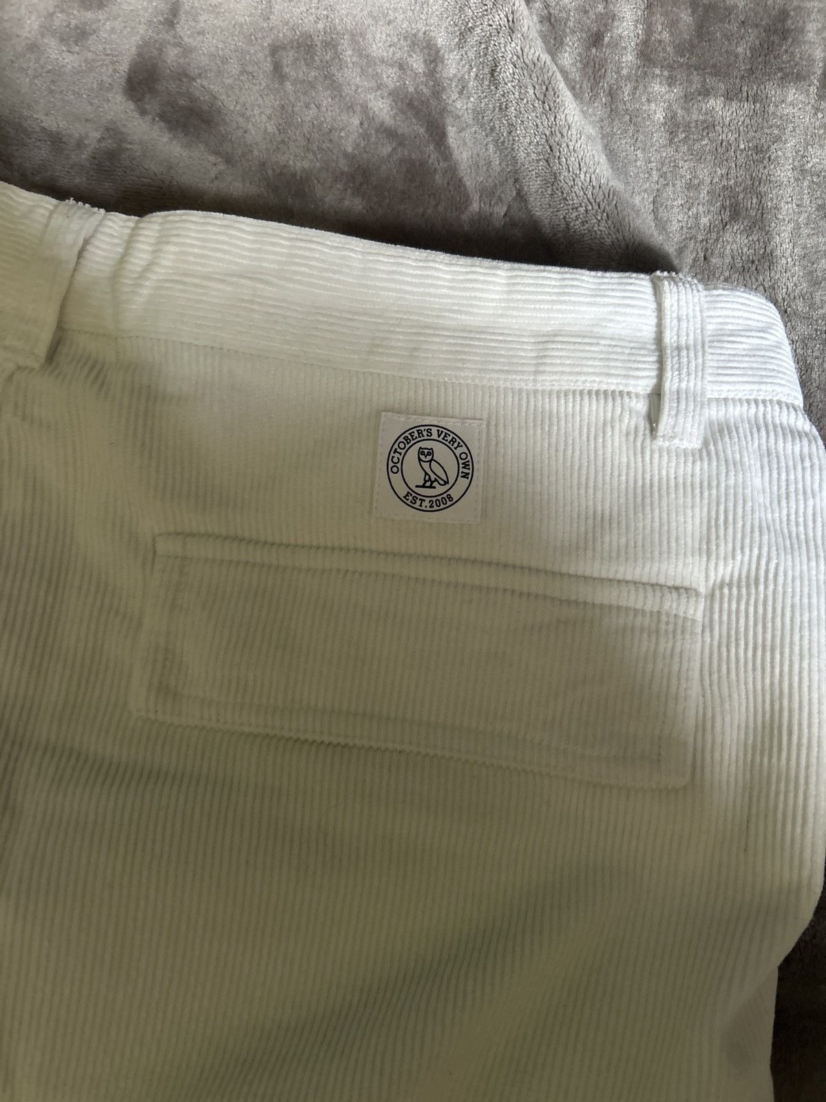 October's Very Own Octobers Very Own white cargo corduroy pants Size US 34 / EU 50 - 3 Thumbnail