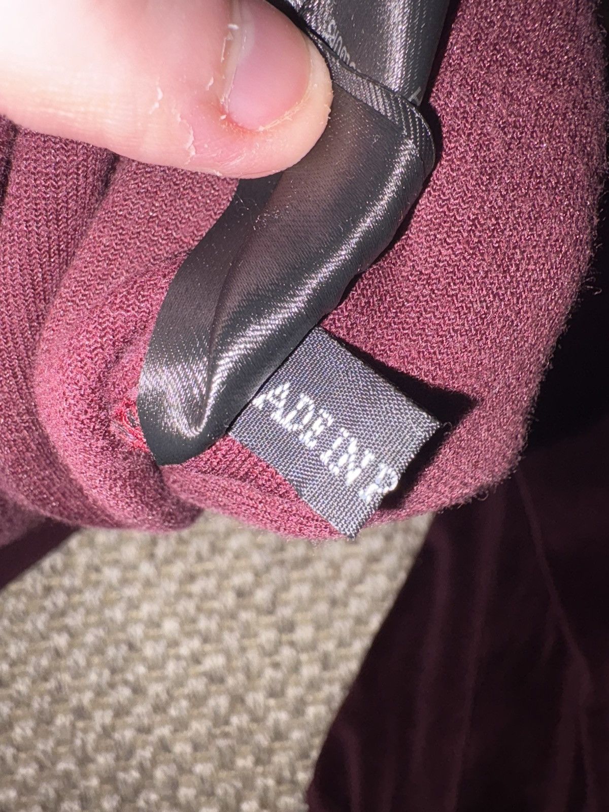 Haider Ackermann Haider Ackermann Red Velvet Hoodie Sweatshirt Size US M / EU 48-50 / 2 - 7 Thumbnail