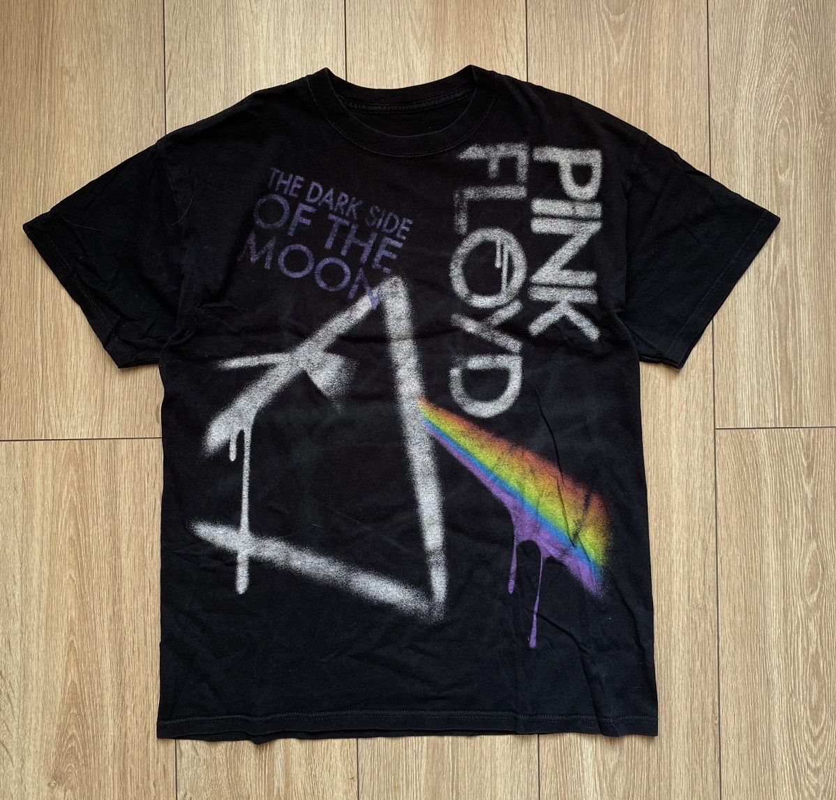 Liquid Blue × Vintage Liquid Blue "The Dark Side Of The Moon" Pink Floyd Tshirt Size US M / EU 48-50 / 2 - 1 Thumbnail