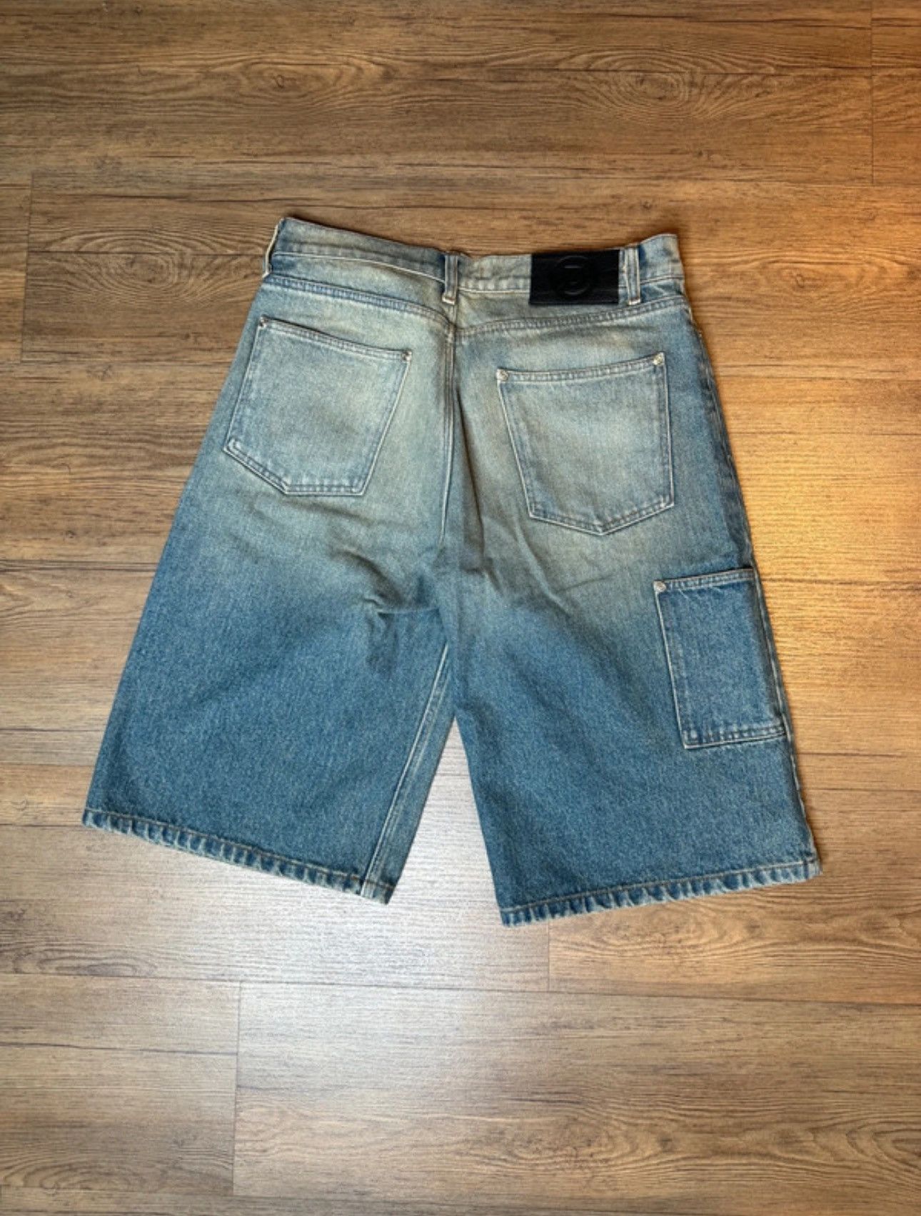 Other Discont D Washed Jeans Shorts Size US 30 / EU 46 - 3 Thumbnail