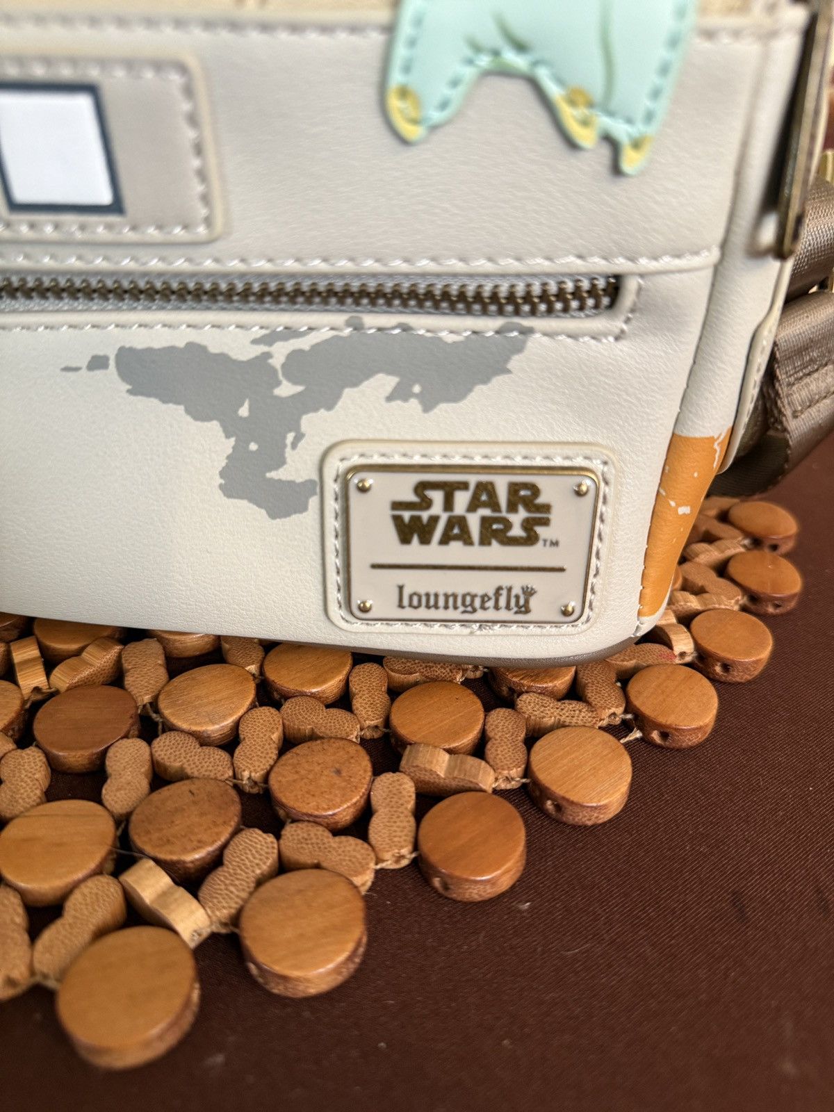 Star Wars YODA LOUNGEFLY STAR WARS BACKPACK AND MATCHING WALLET Size ONE SIZE - 5 Thumbnail