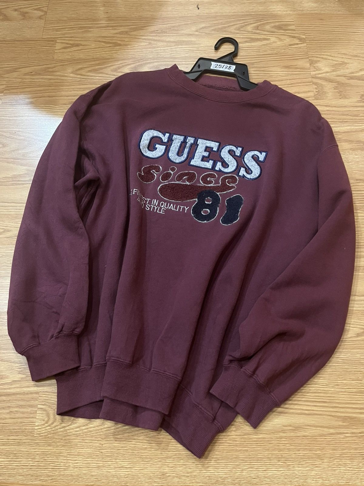 Georges Marciano × Guess Vintage 90's Guess X Georges Marciano Spellout Size US L / EU 52-54 / 3 - 2 Thumbnail