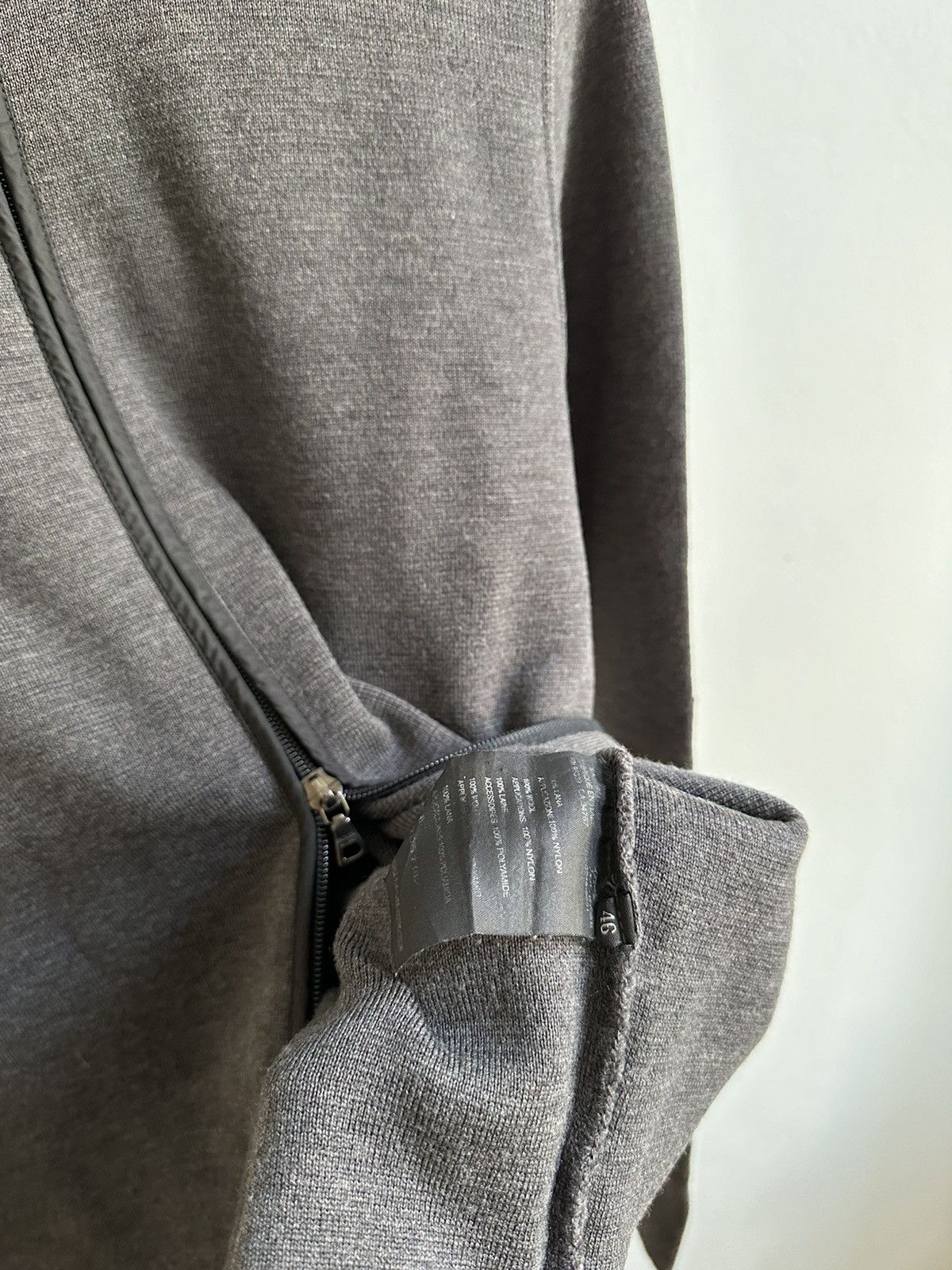 Miu Miu × Prada Prada Vintage Sport Collection Nylon Wool Zip Sweatshirt Size US S / EU 44-46 / 1 - 10 Thumbnail