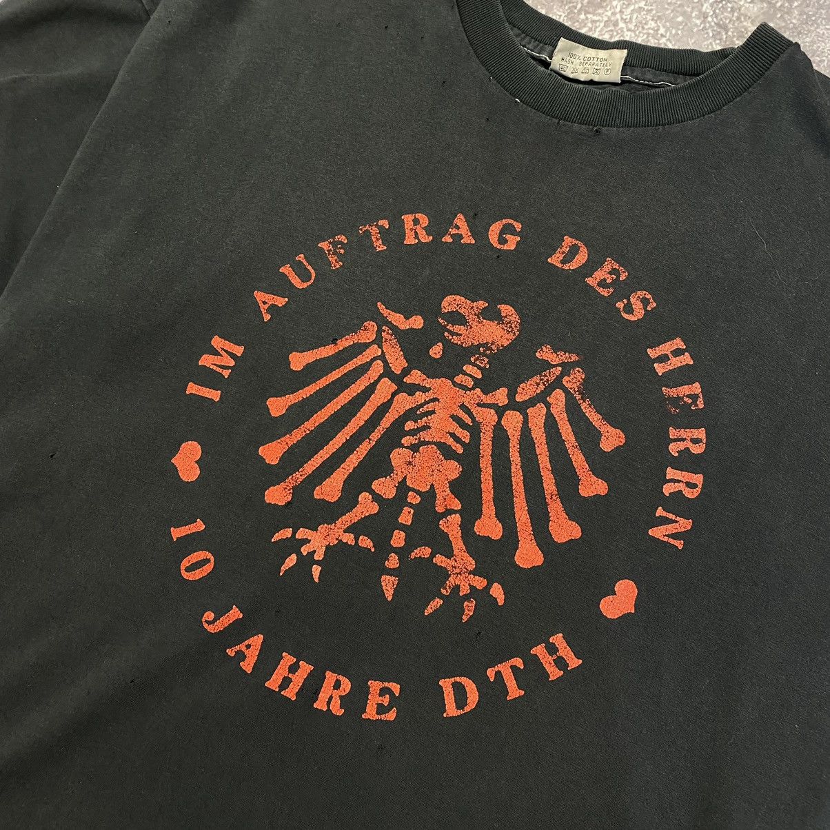 Band Tees Vintage Die Toten Hosen 1990’s Rock band distressed tee Size US XL / EU 56 / 4 - 4 Thumbnail