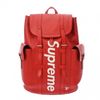 LOUIS VUITTON Epi Christopher PM Supreme Collaboration Red M53414 Men's Leather Backpack/Daypack