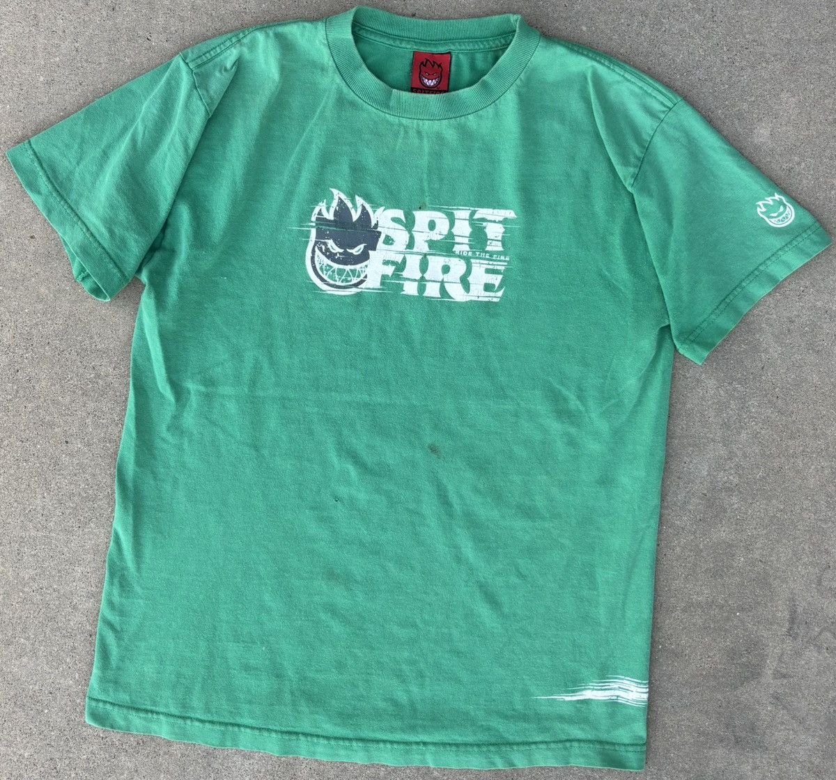 Spitfire VINTAGE GREEN SPITFIRE SKATE SHIRT Size US M / EU 48-50 / 2 - 1 Preview