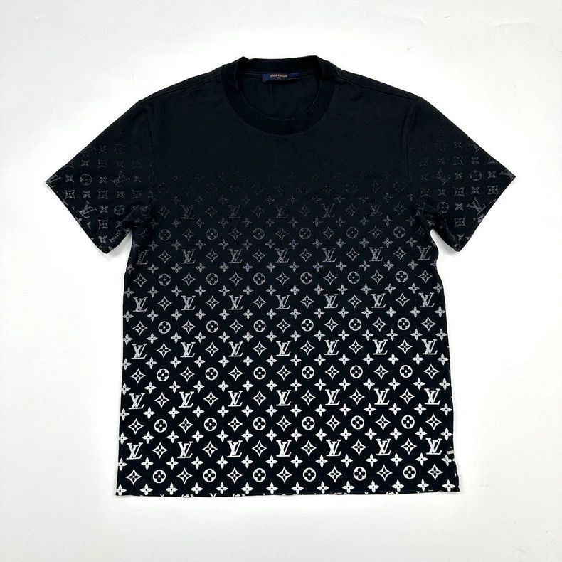 Louis Vuitton Gradient Logo Short Sleeve Tee-2505