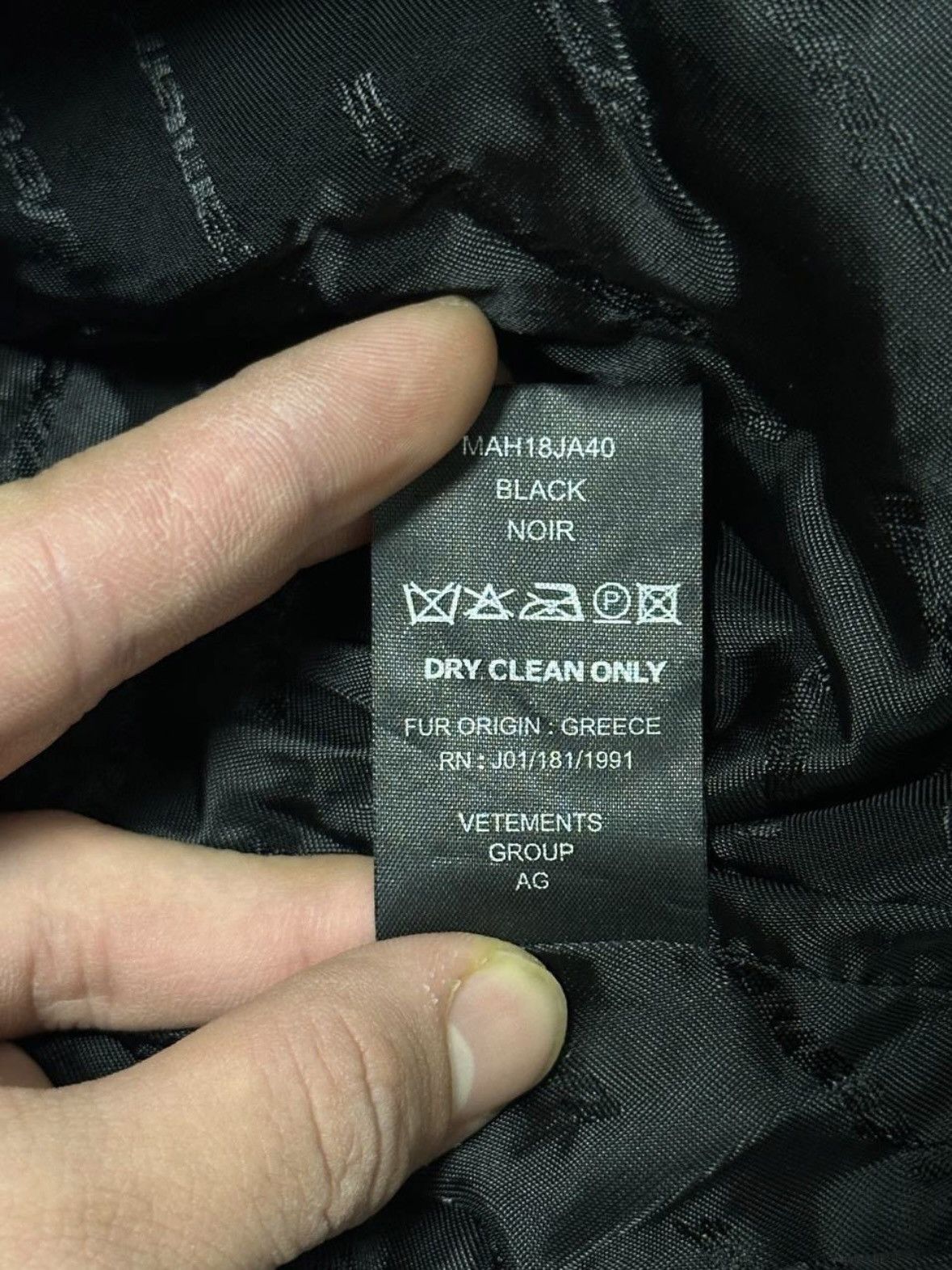 Vetements Vetements 17aw parke runway Size US M / EU 48-50 / 2 - 5 Thumbnail