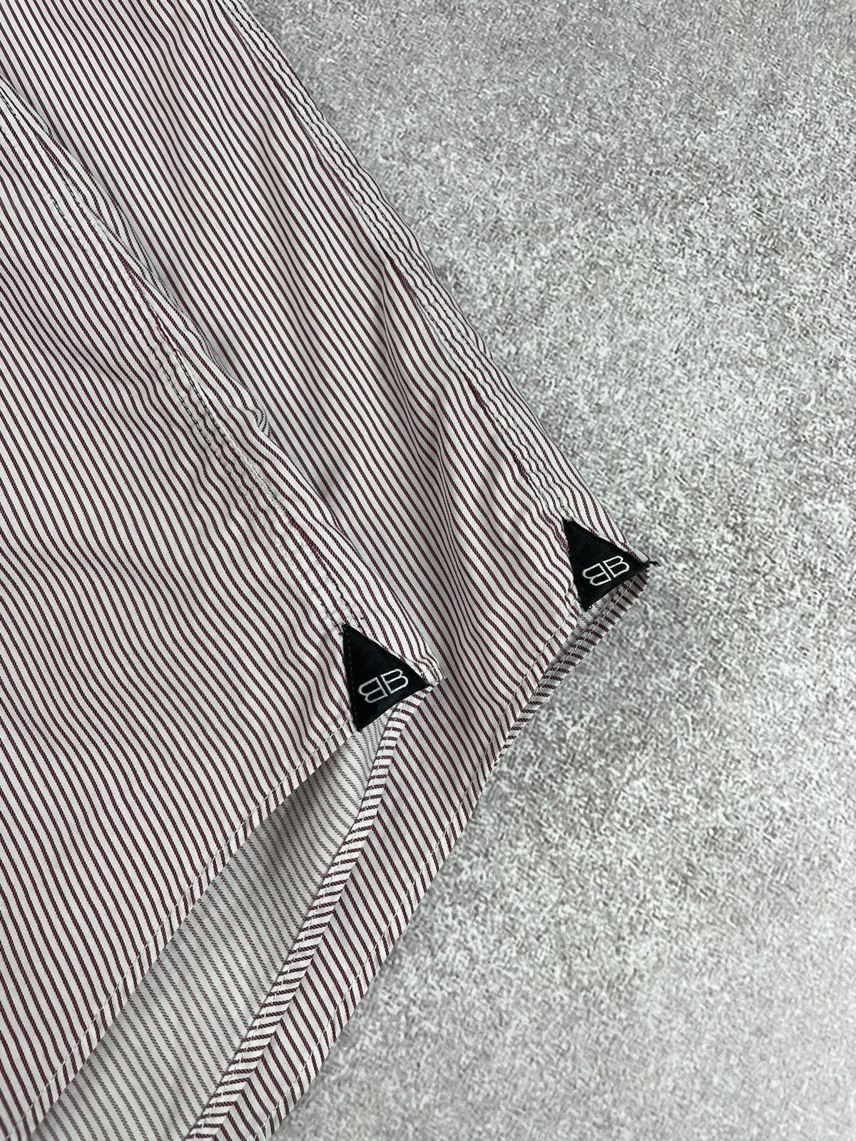 Balenciaga Balenciaga Striped Shirt Men’s Size US XL / EU 56 / 4 - 15 Thumbnail