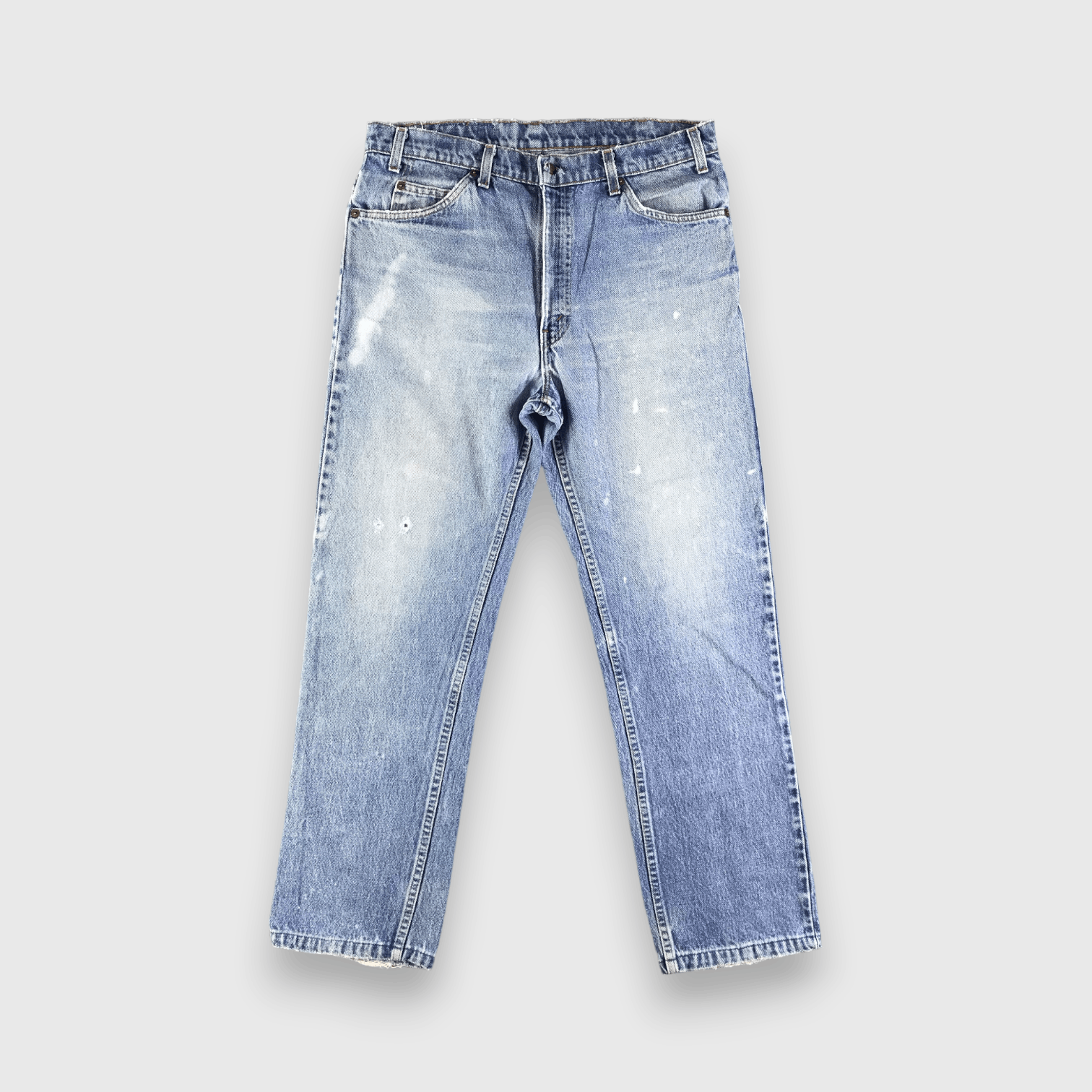 Levi's Vintage Blue Wash Levis Jeans-J3443 Size US 35 - 1 Thumbnail