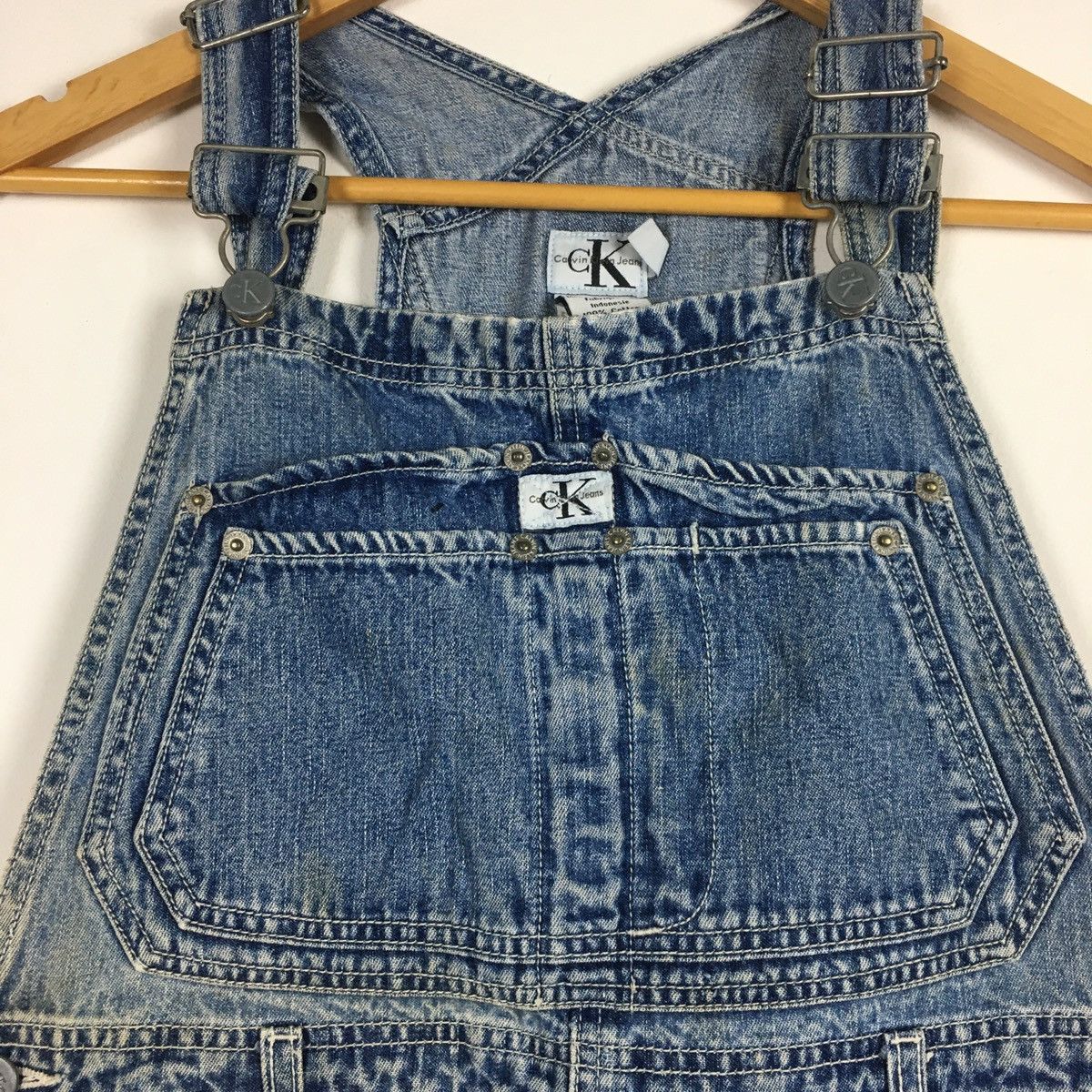 Calvin Klein Vintage Calvin Klein Workwear Carpenter Overall Baggy Size US 34 / EU 50 - 8 Thumbnail