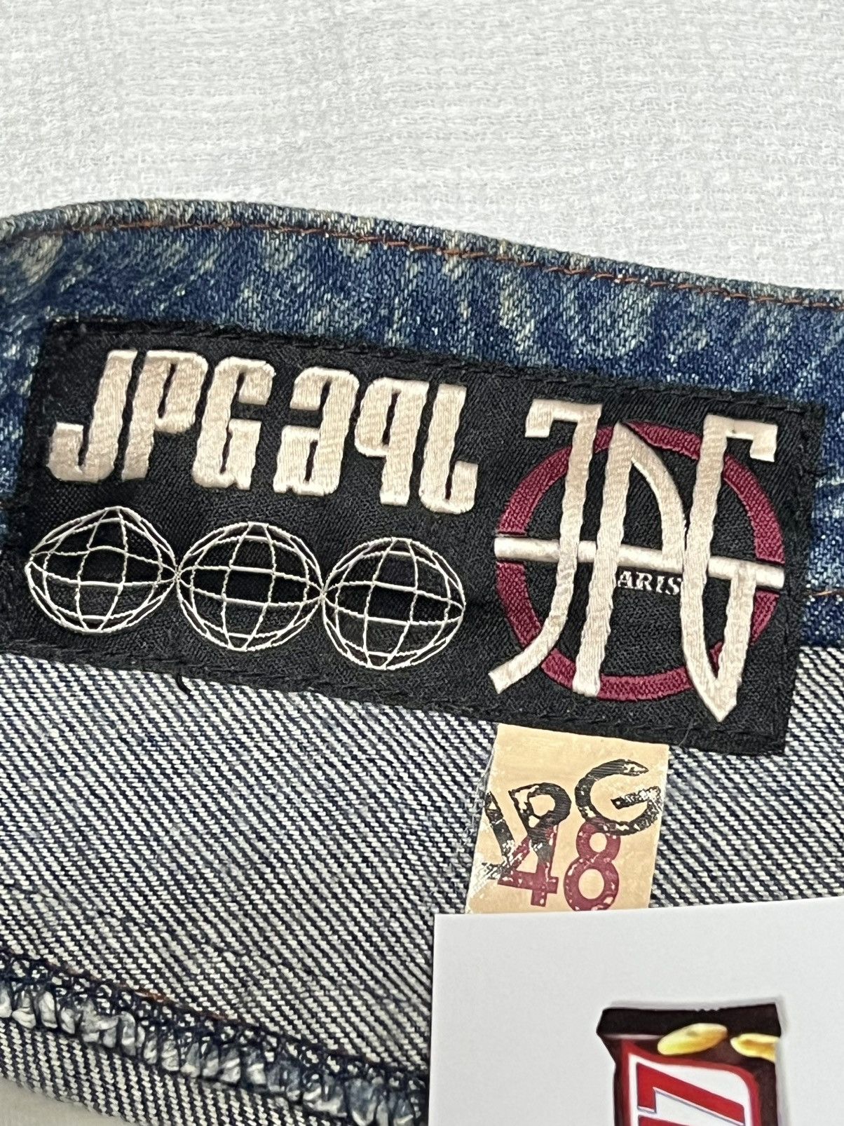 Jean Paul Gaultier 🔥HOT DROPS🔥JEAN PAUL GAULTIER DENIM FULLPRINT Size US 32 / EU 48 - 10 Thumbnail