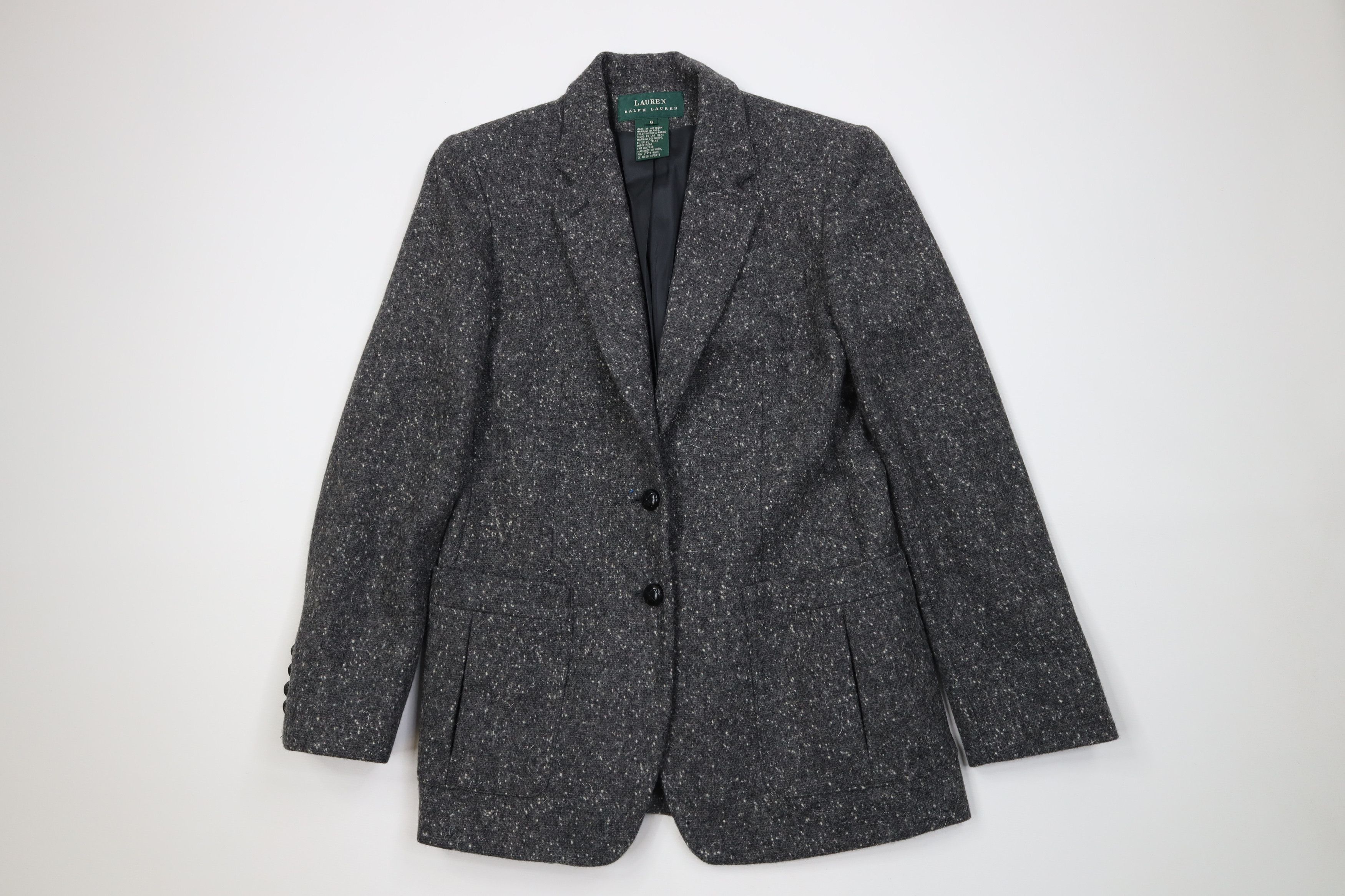 Ralph Lauren Vintage 90s Ralph Lauren 2 Piece Atomic Fleck Skirt Suit Size M / US 6-8 / IT 42-44 - 2 Thumbnail