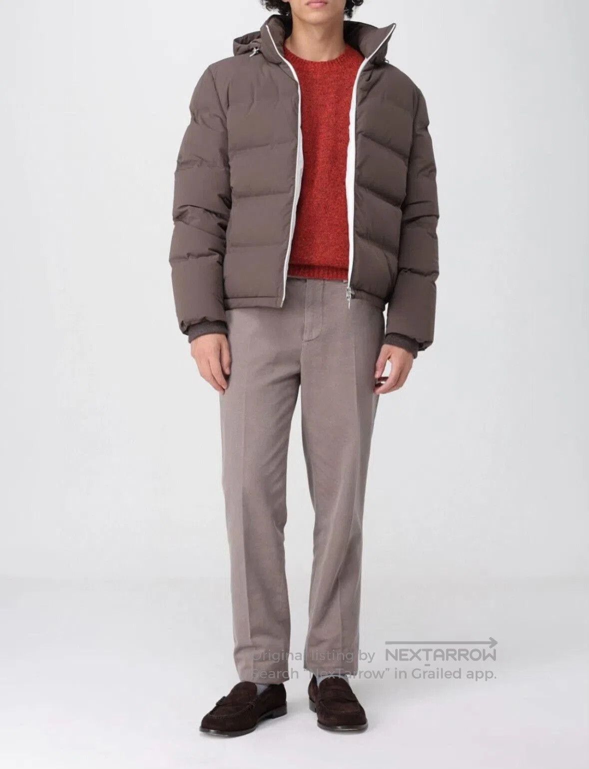 Brunello Cucinelli Brunello Cucinelli Men's Down Jacket. Size US M / EU 48-50 / 2 - 2 Thumbnail