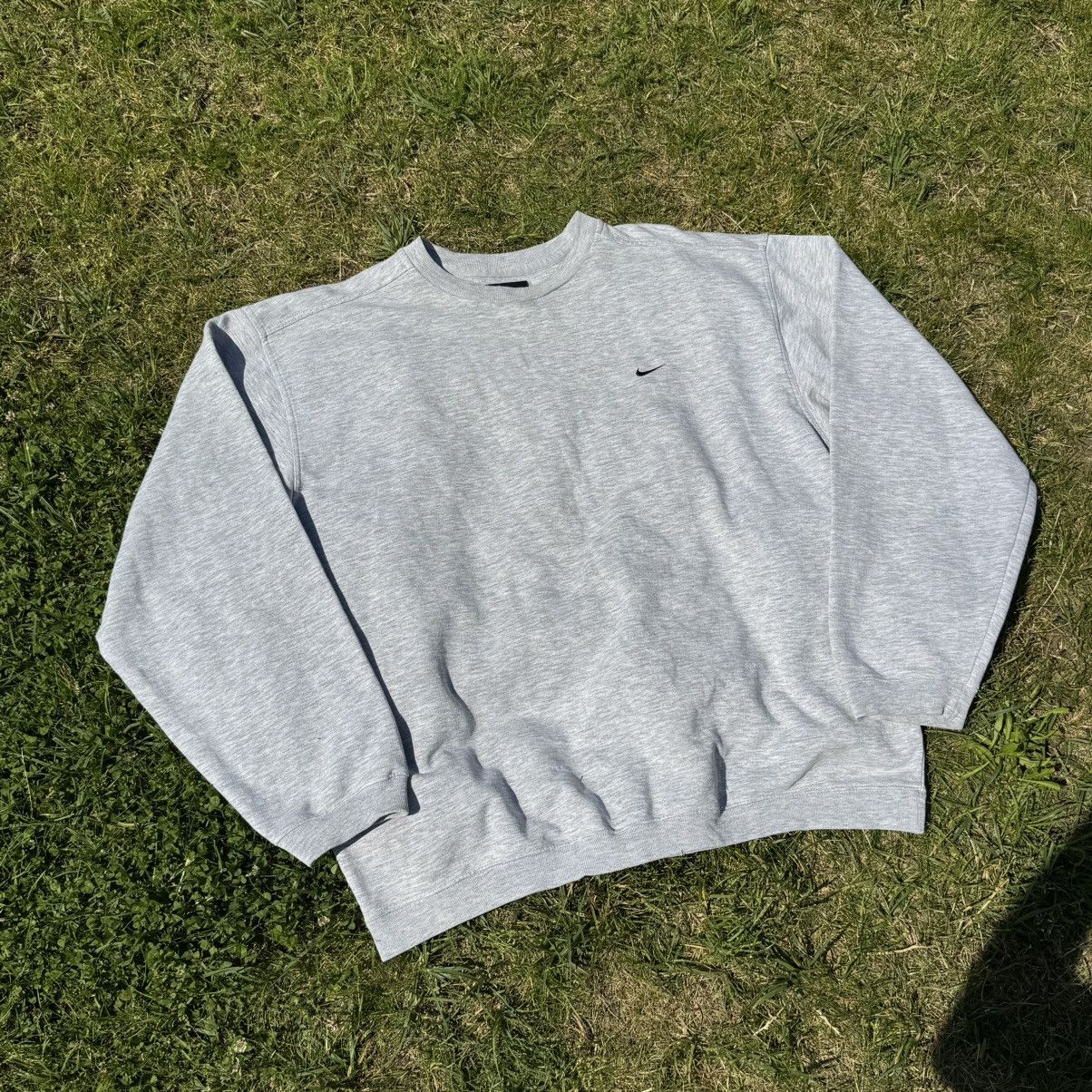 Nike Vintage 90s nike basic boxy crewneck Size US XL / EU 56 / 4 - 3 Thumbnail