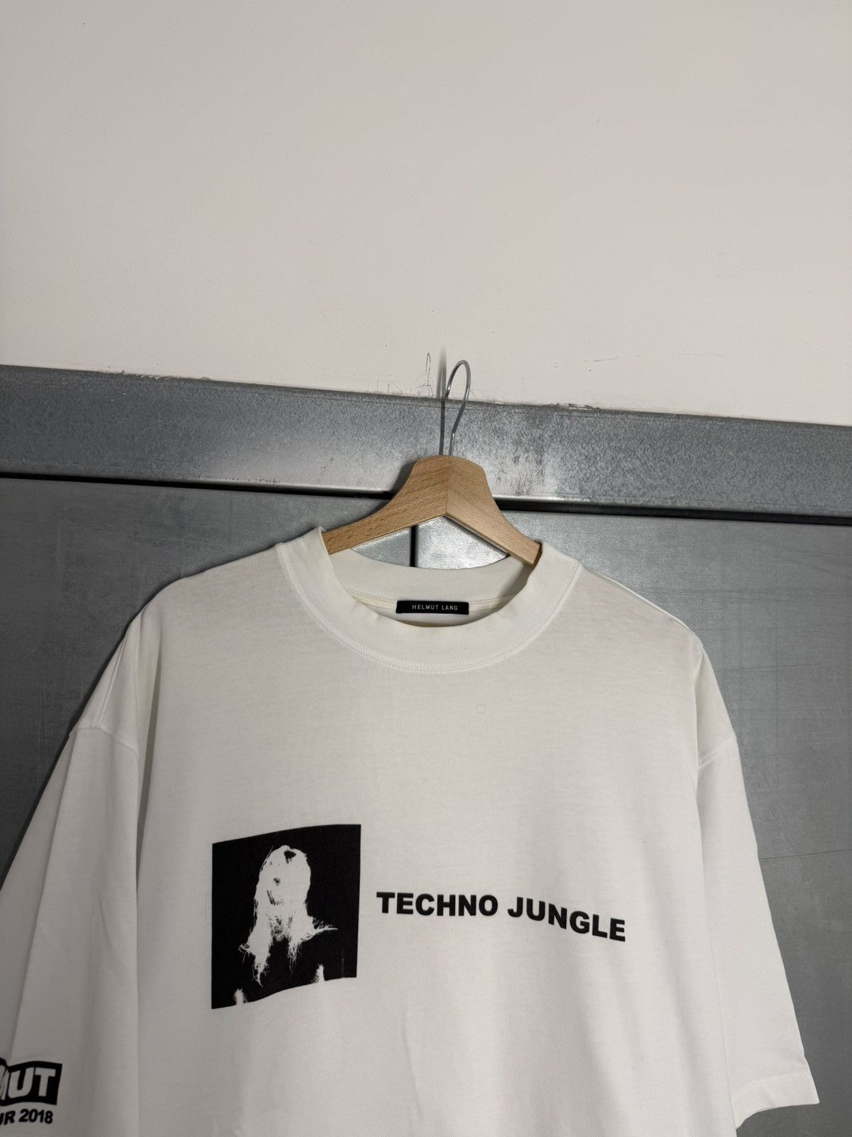 Helmut Lang Helmut Lang Techno Jungle T-Shirt Size US L / EU 52-54 / 3 - 2 Thumbnail
