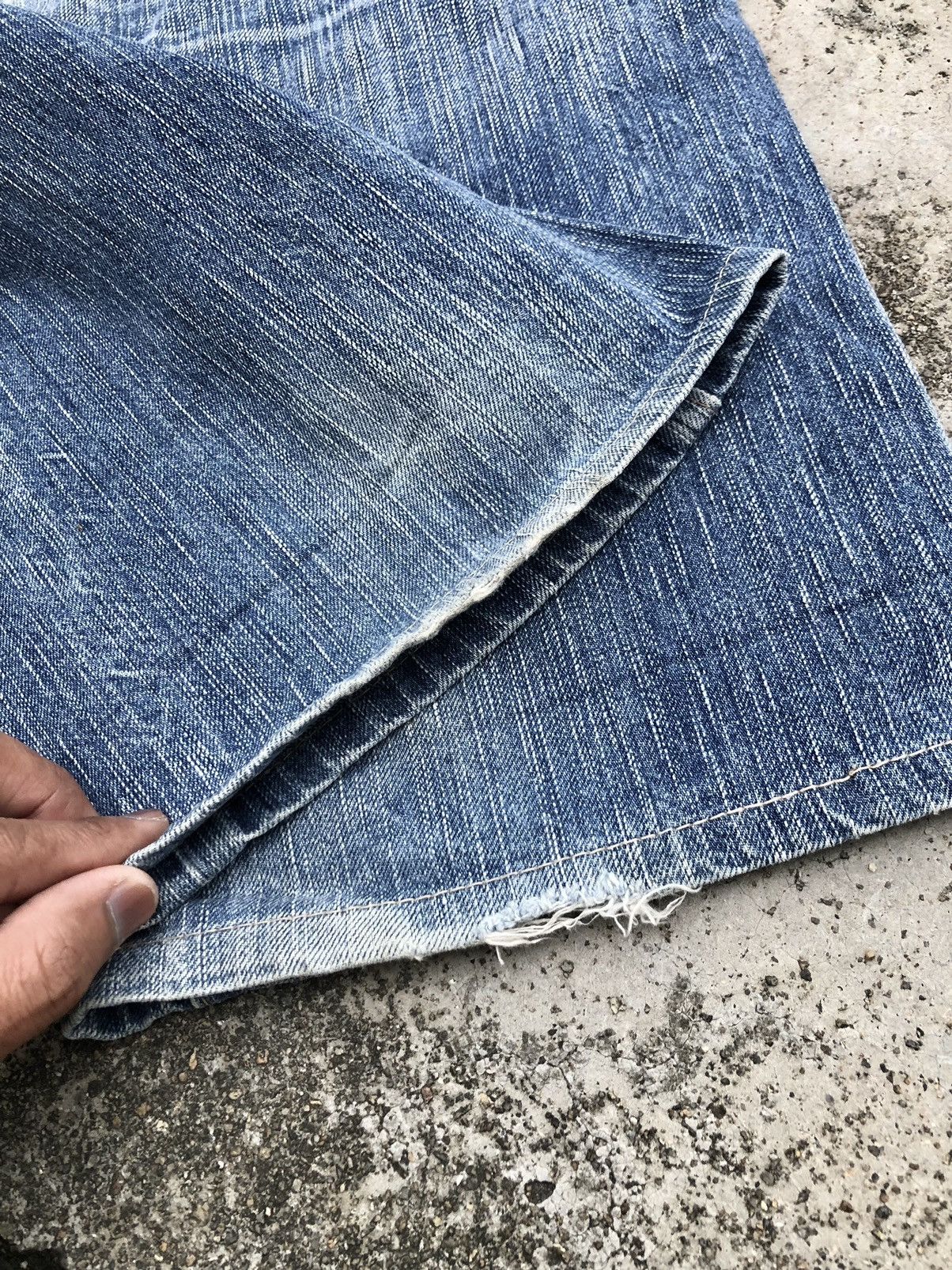 Edwin VINTAGE EDWIN 503 WASHED BLUE DENIM Size US 36 / EU 52 - 6 Thumbnail