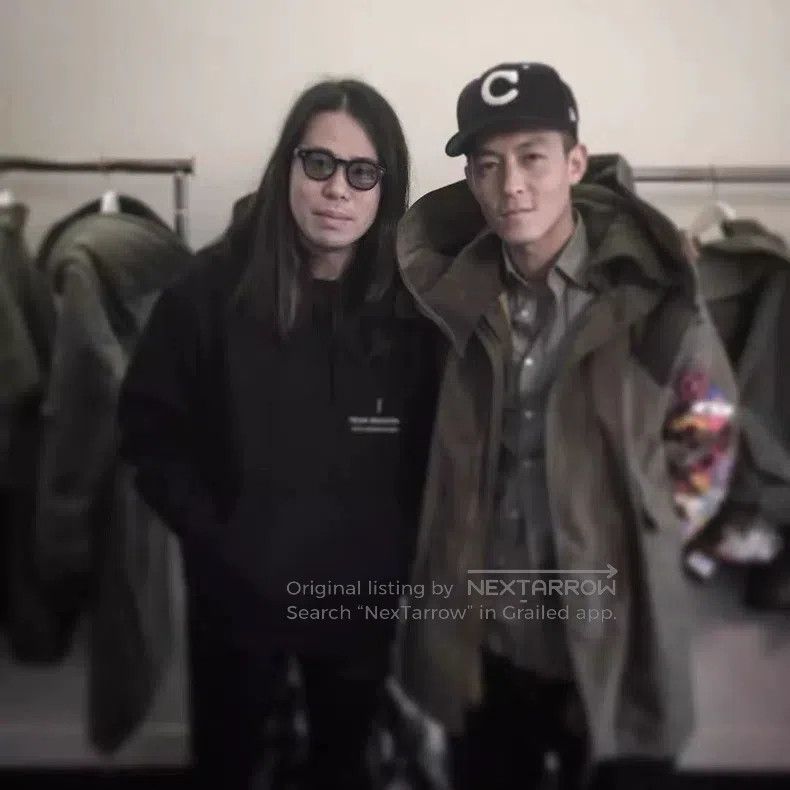 READYMADE Ready Made Long Fishtail Parka, Camo, Badges, Fish Tail, C Size US S / EU 44-46 / 1 - 5 Thumbnail