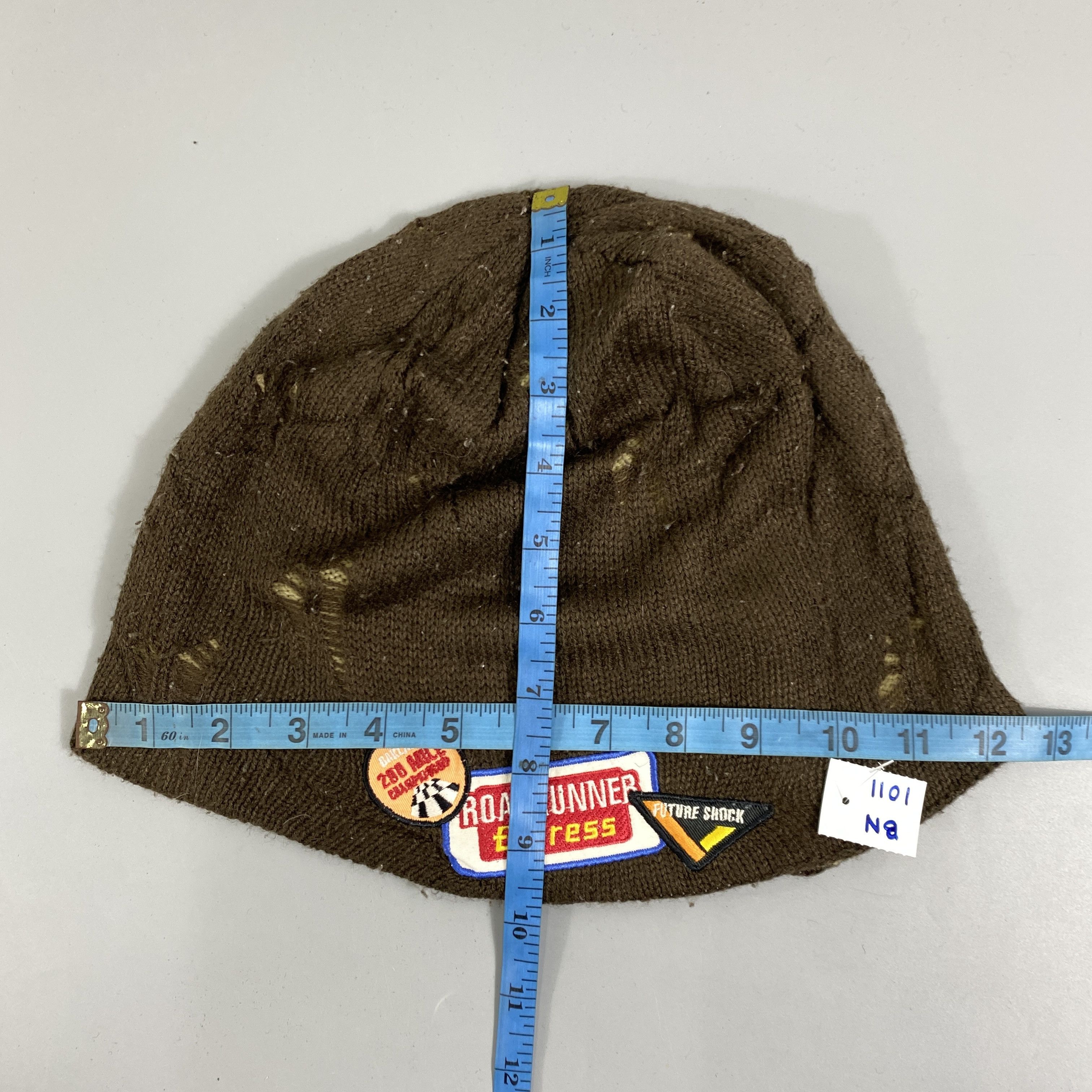 Japanese Brand Semantic Design Defect Slouchy Beanie Hat -BN1011 Size ONE SIZE - 5 Thumbnail