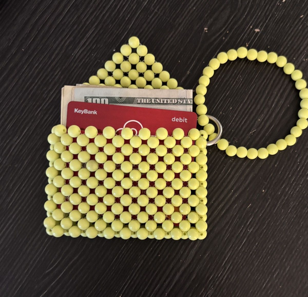 Handmade Light green wallet Size ONE SIZE - 2 Thumbnail