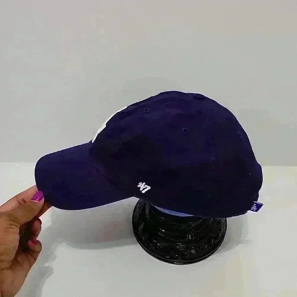 47 × MLB Los Angeles Dodgers 47 Classic Purple Baseball Hat O/S Size ONE SIZE - 2 Thumbnail